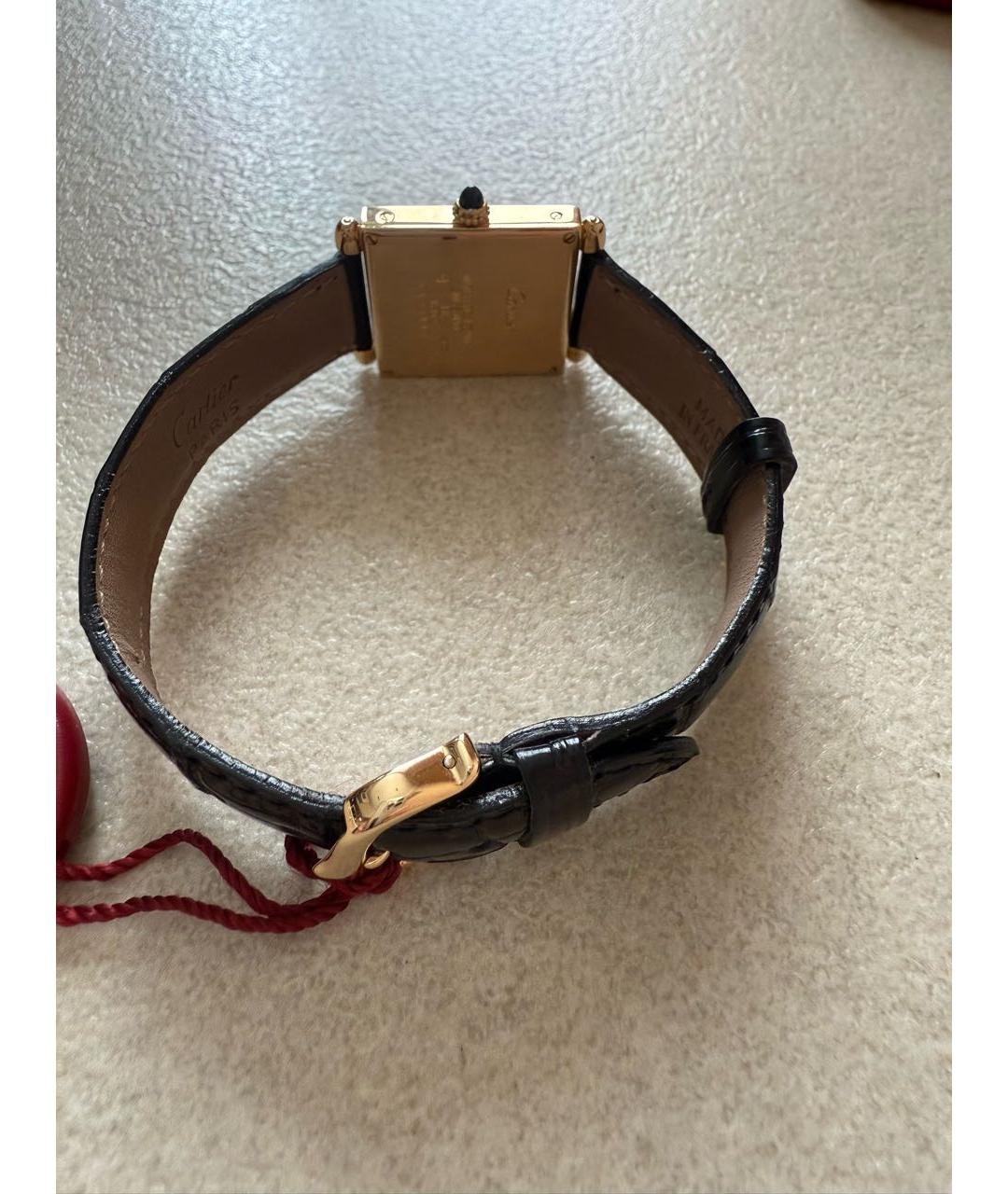 CARTIER Золотые часы из желтого золота, фото 2