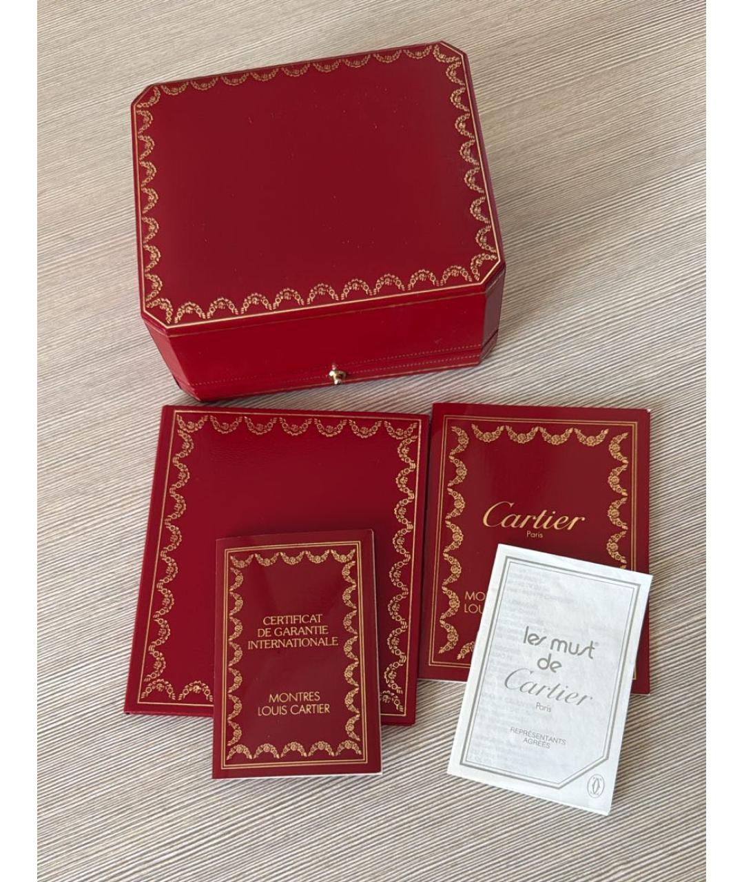 CARTIER Золотые часы из желтого золота, фото 4