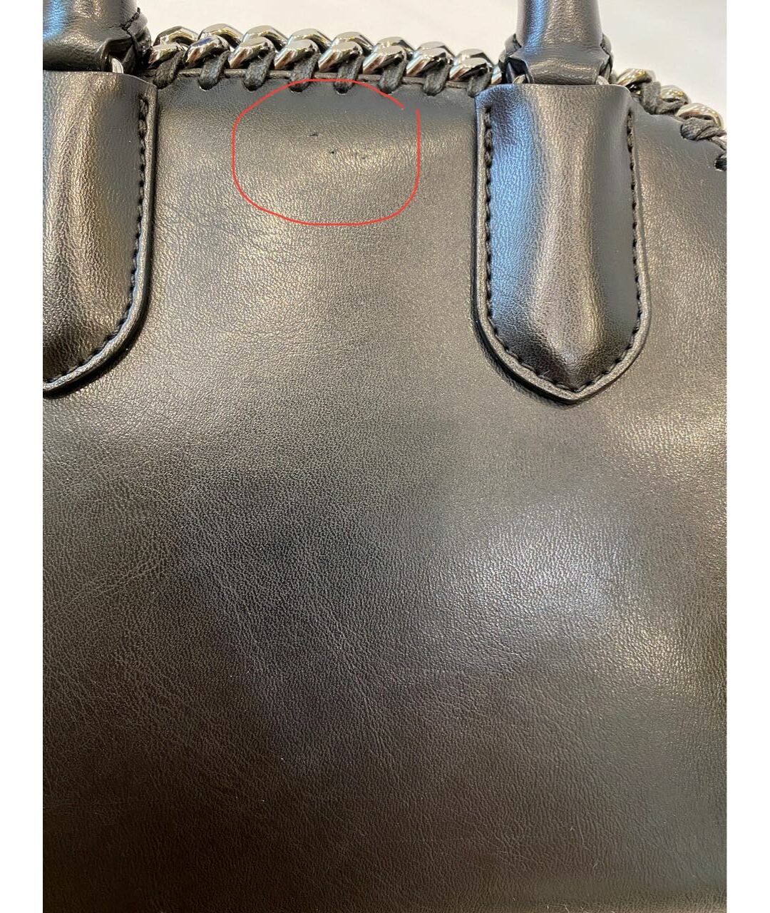 STELLA MCCARTNEY Черная сумка тоут из искусственной кожи, фото 7