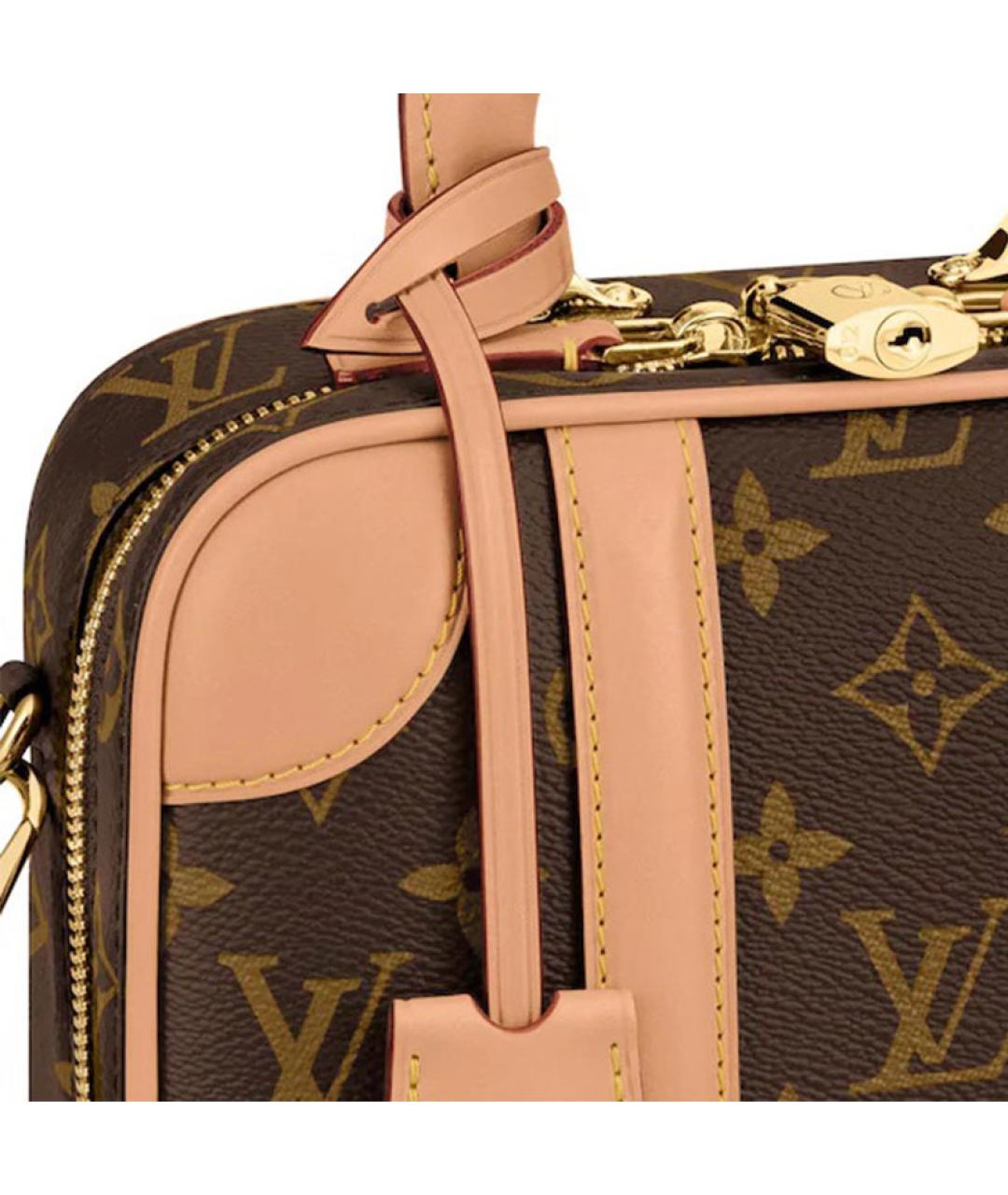 LOUIS VUITTON Коричневая сумка через плечо, фото 5