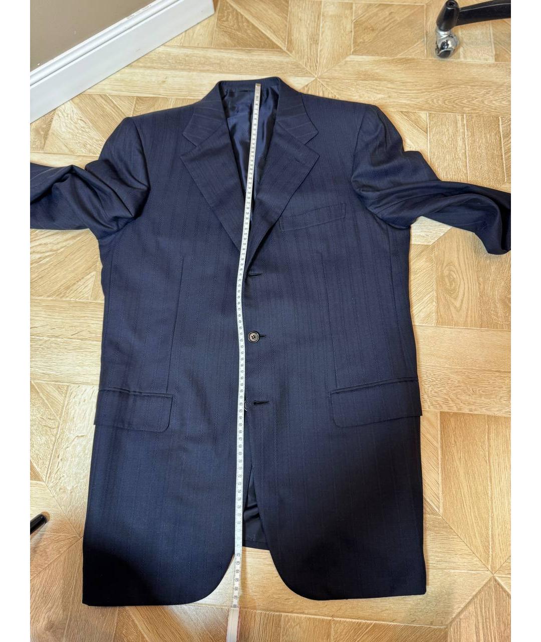 BRIONI Темно-синий классический костюм, фото 8