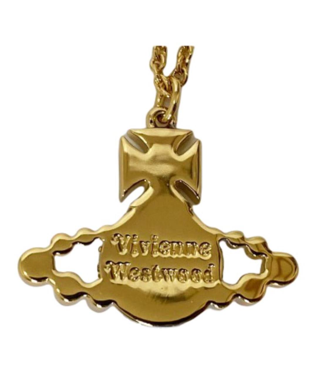 VIVIENNE WESTWOOD Золотая подвеска, фото 3