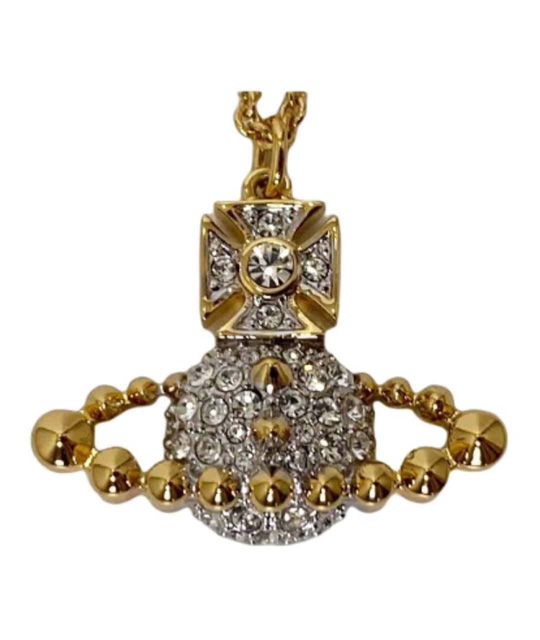 VIVIENNE WESTWOOD Золотая подвеска, фото 2