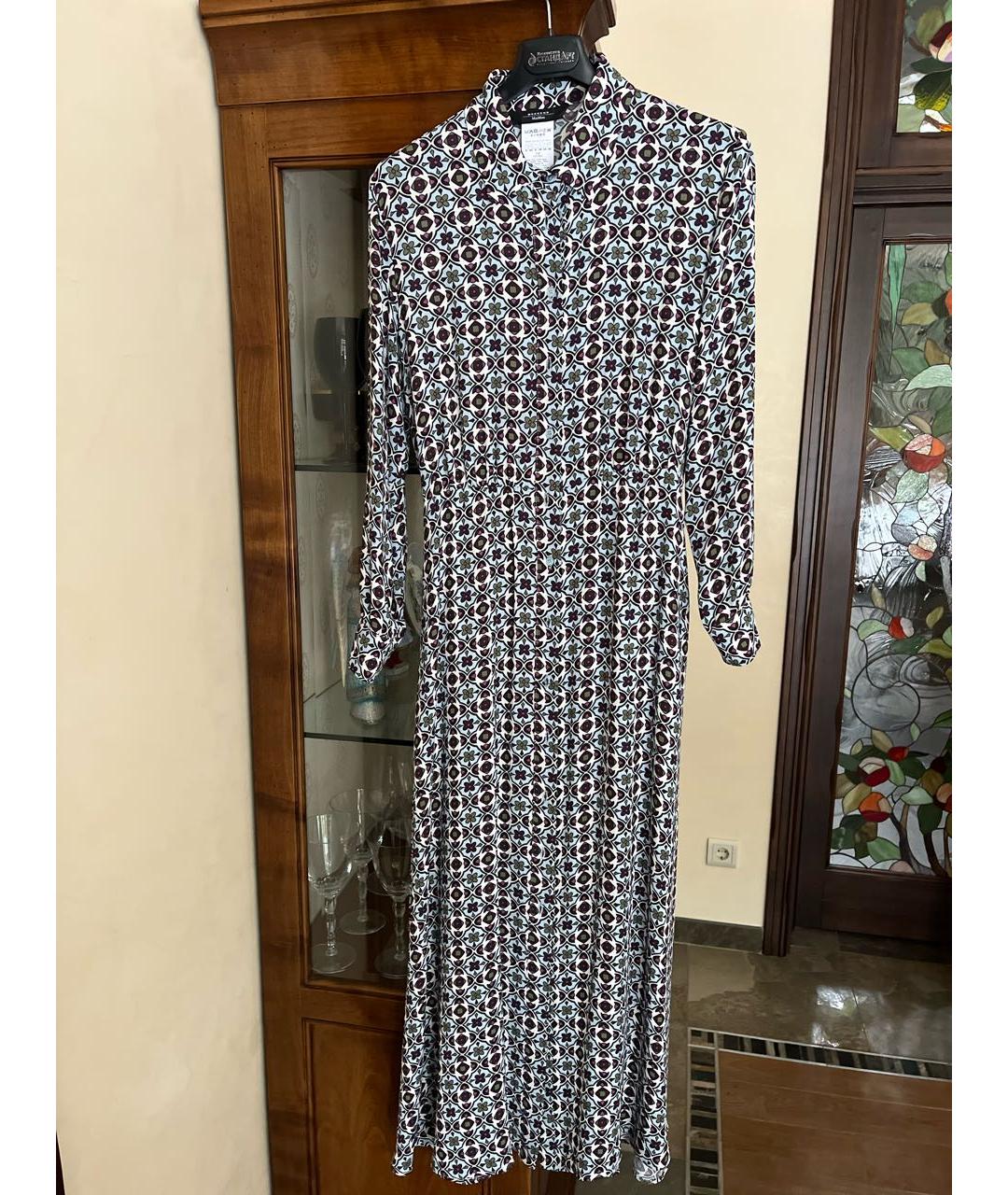 WEEKEND MAX MARA Мульти вискозное повседневное платье, фото 6