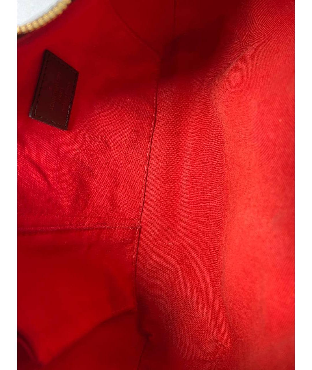 LOUIS VUITTON Коричневая сумка с короткими ручками, фото 6