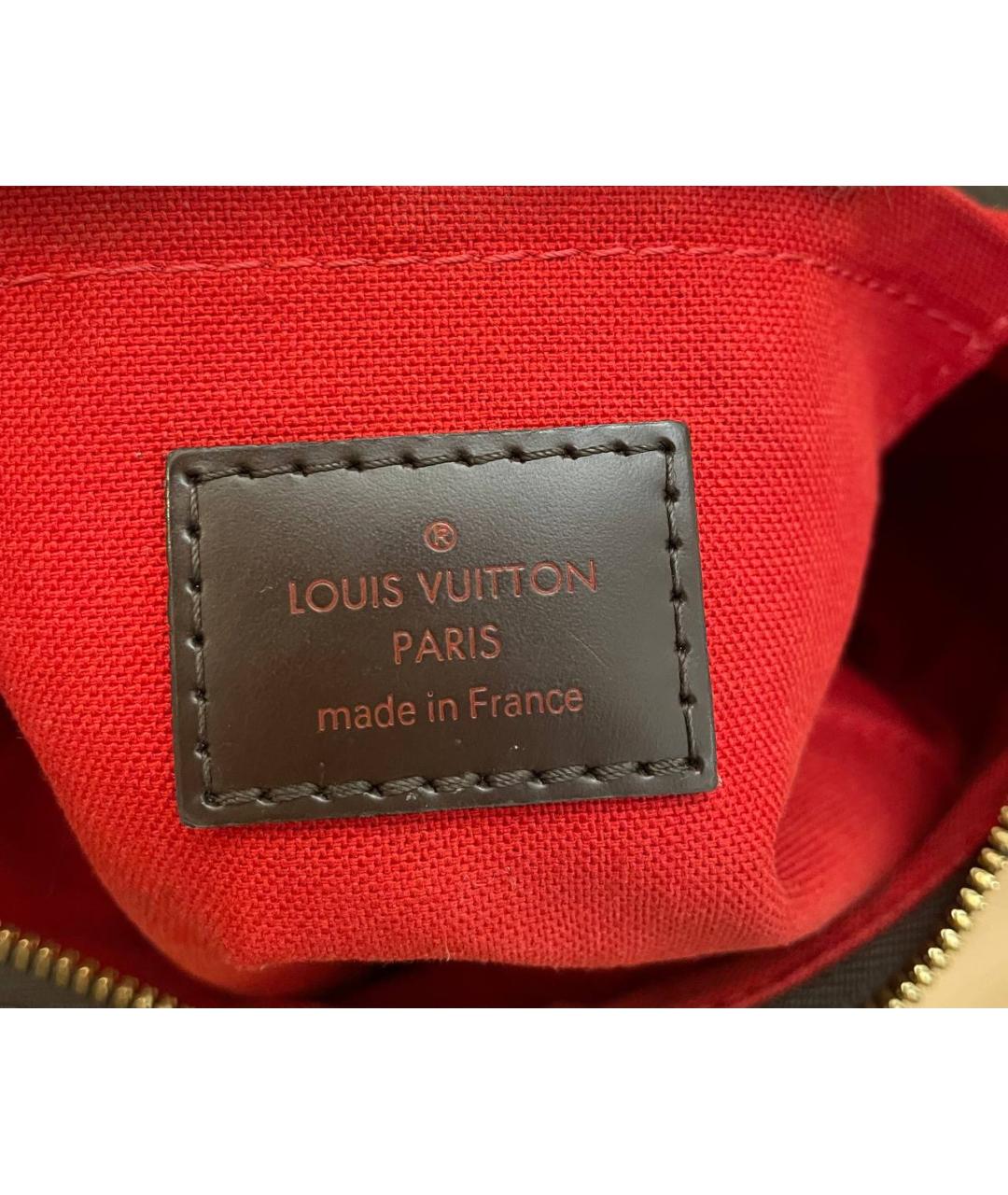 LOUIS VUITTON Коричневая сумка с короткими ручками, фото 8