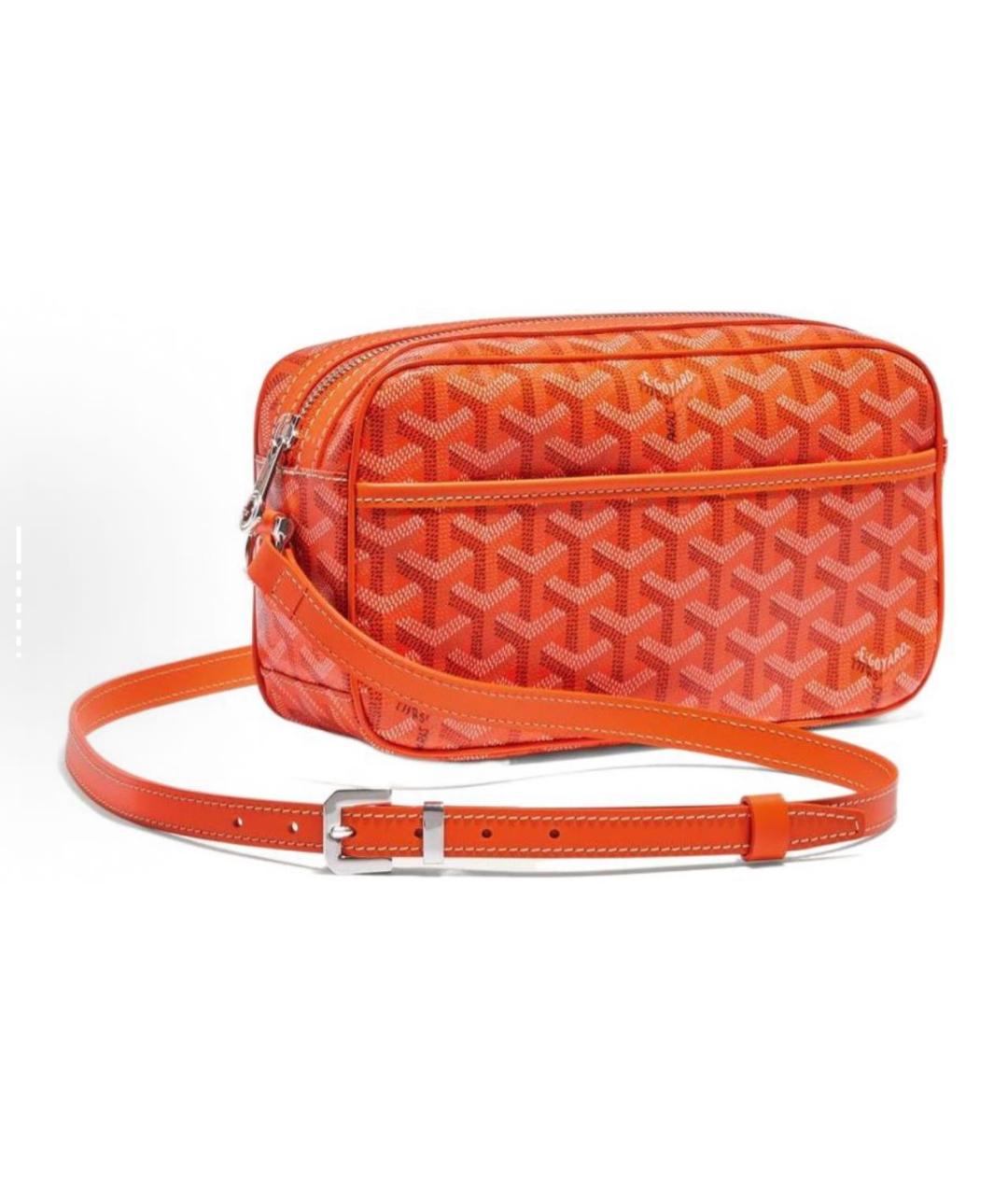GOYARD Оранжевая сумка через плечо, фото 2