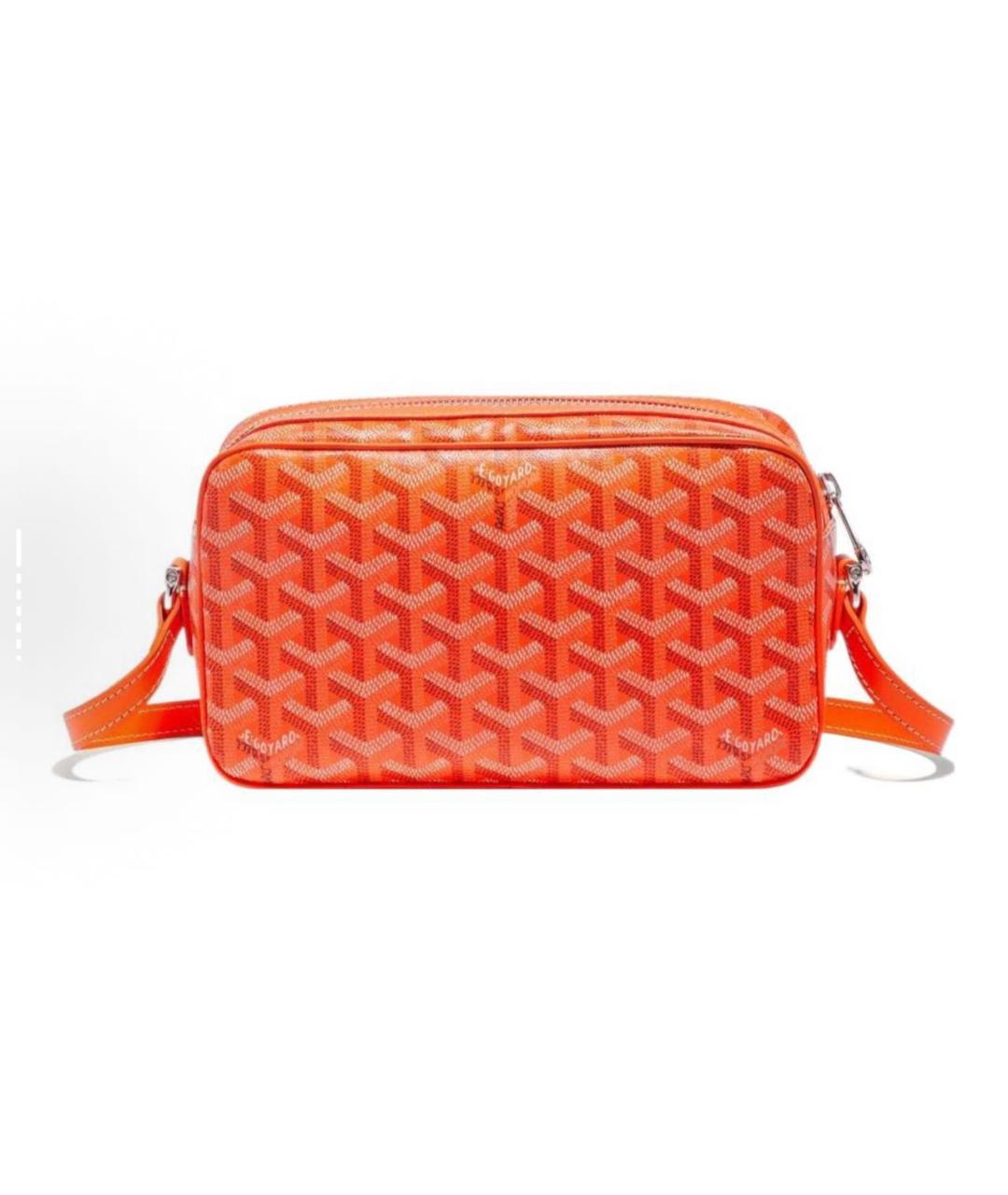 GOYARD Оранжевая сумка через плечо, фото 3