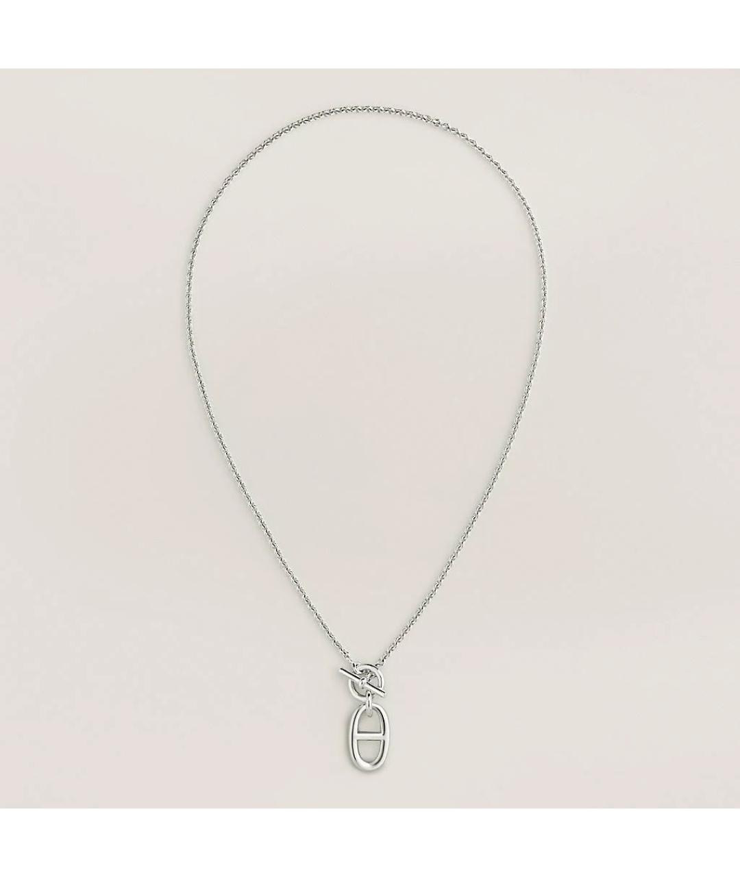 HERMES Серебряная серебряная подвеска, фото 4