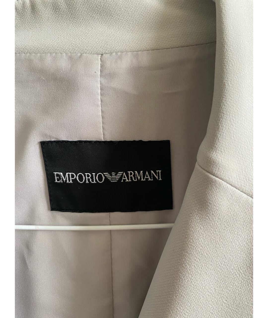EMPORIO ARMANI Серый полиэстеровый костюм с брюками, фото 3