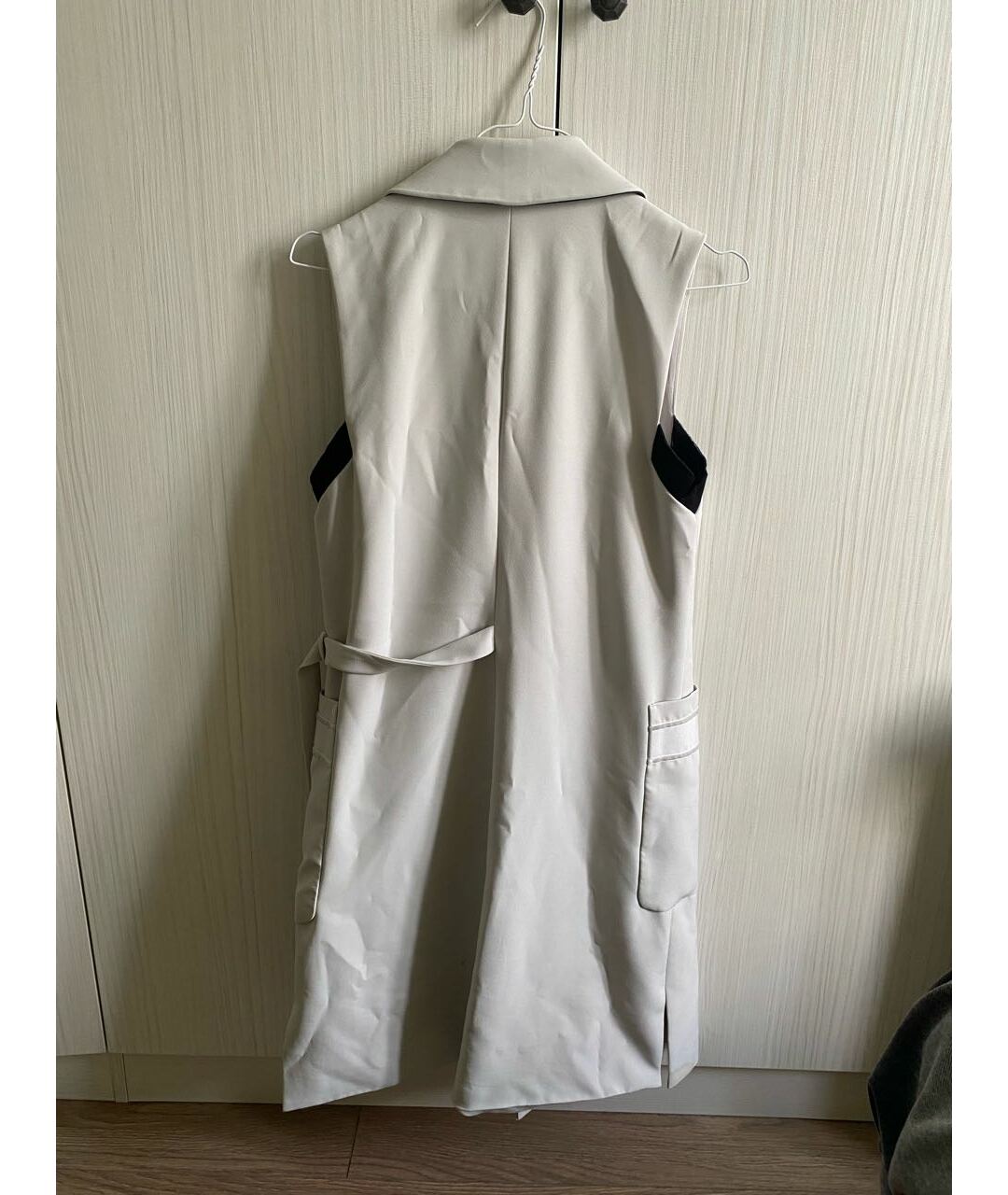 EMPORIO ARMANI Серый полиэстеровый костюм с брюками, фото 2