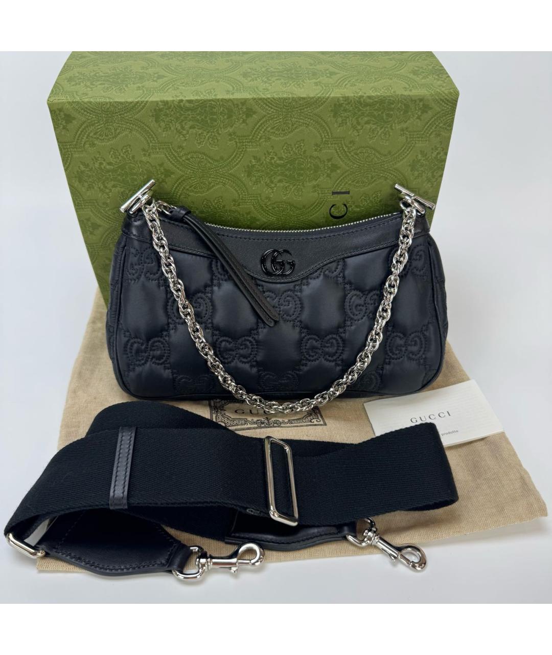 GUCCI Черная сумка через плечо, фото 2