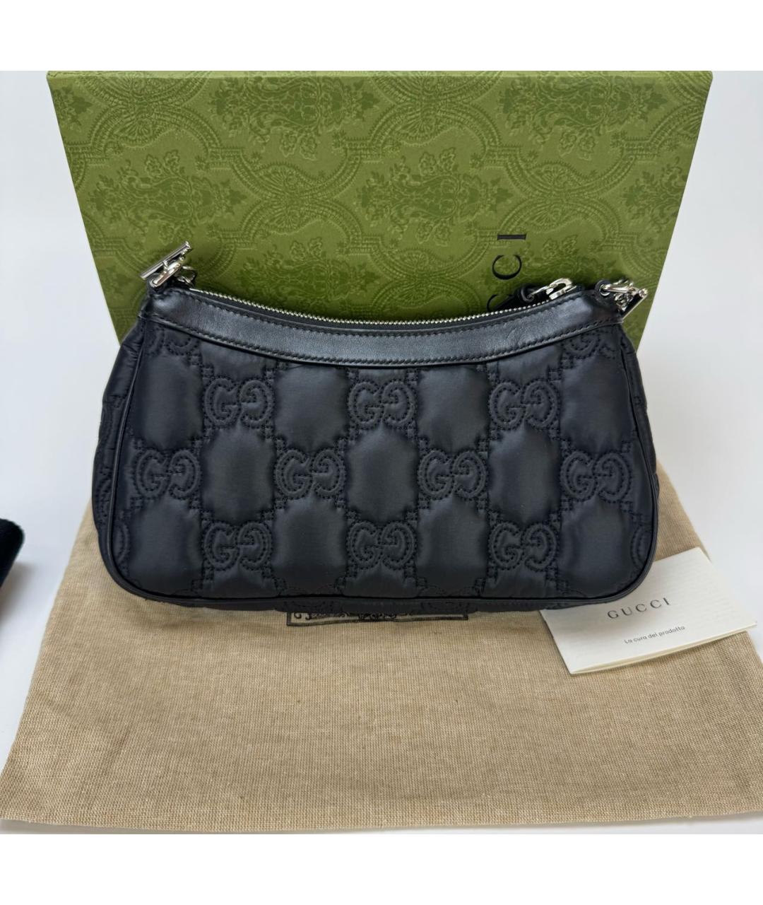 GUCCI Черная сумка через плечо, фото 3