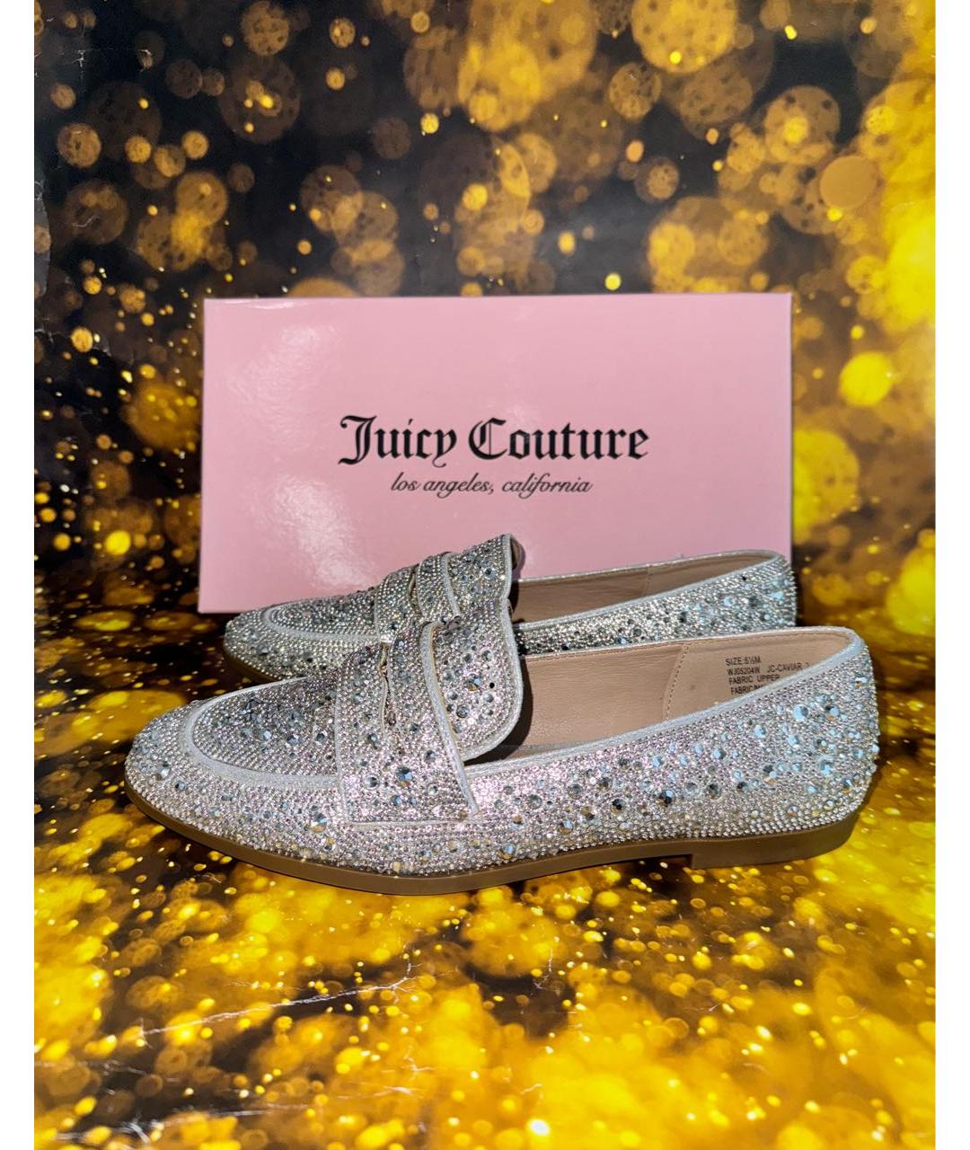 JUICY COUTURE Серебряные лоферы, фото 9