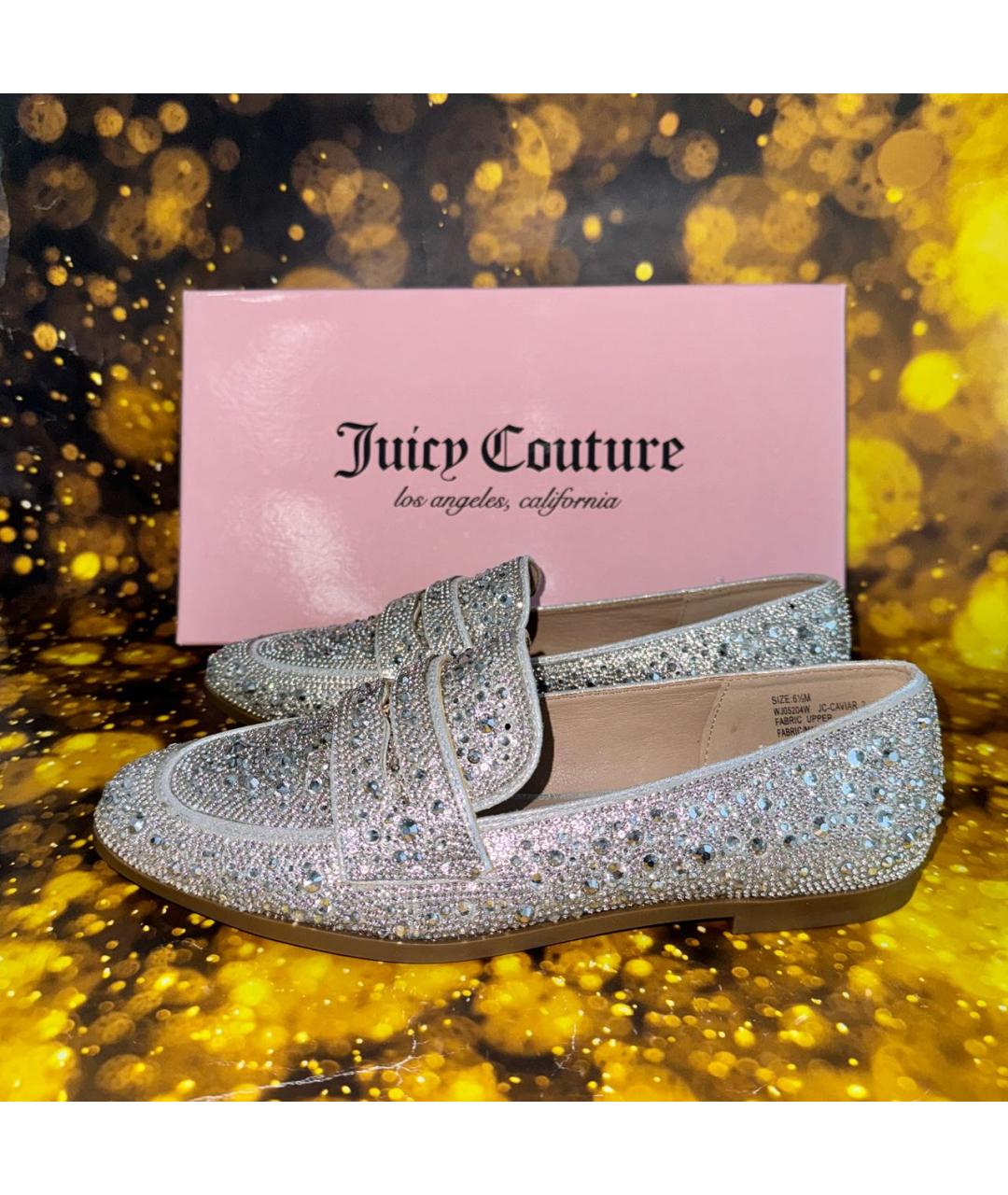 JUICY COUTURE Серебряные лоферы, фото 6