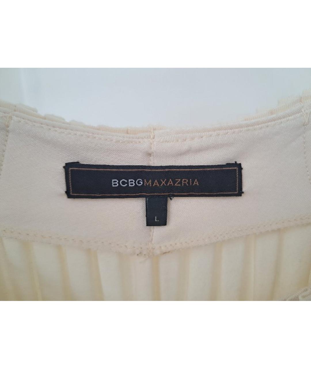 BCBG MAXAZRIA Мульти синтетическое платье, фото 6