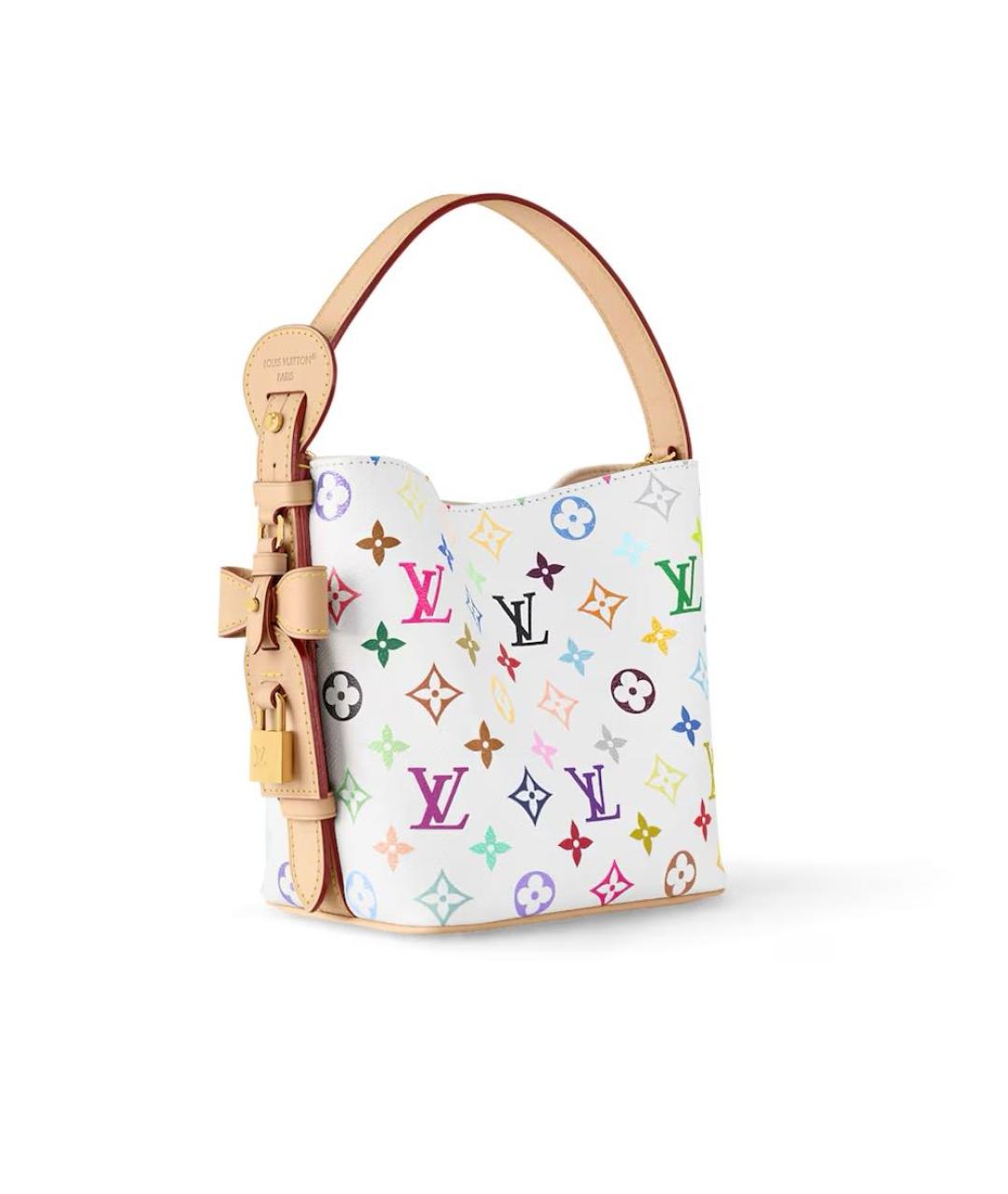 LOUIS VUITTON Кожаная сумка с короткими ручками, фото 9