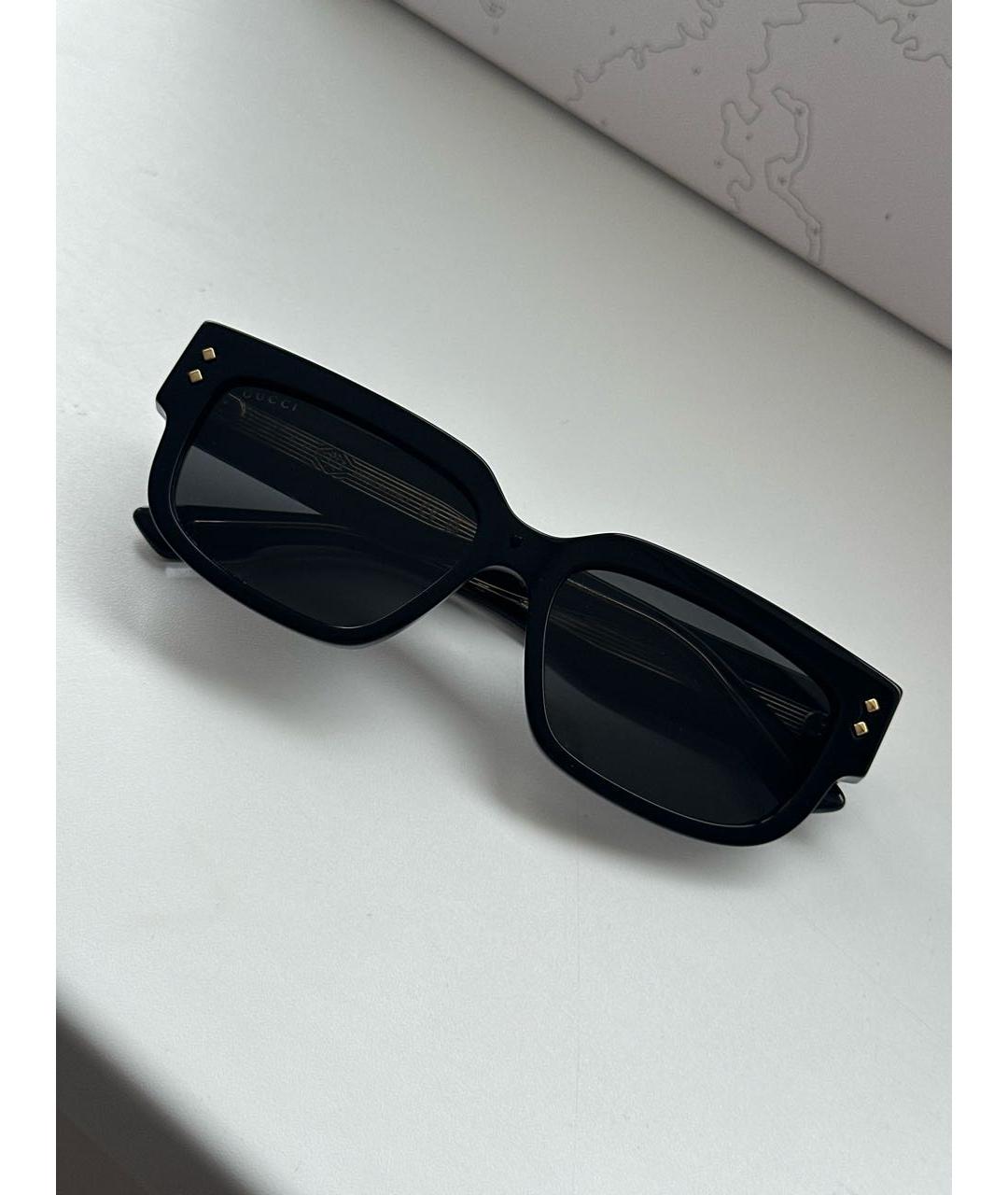 GUCCI Черные солнцезащитные очки, фото 6