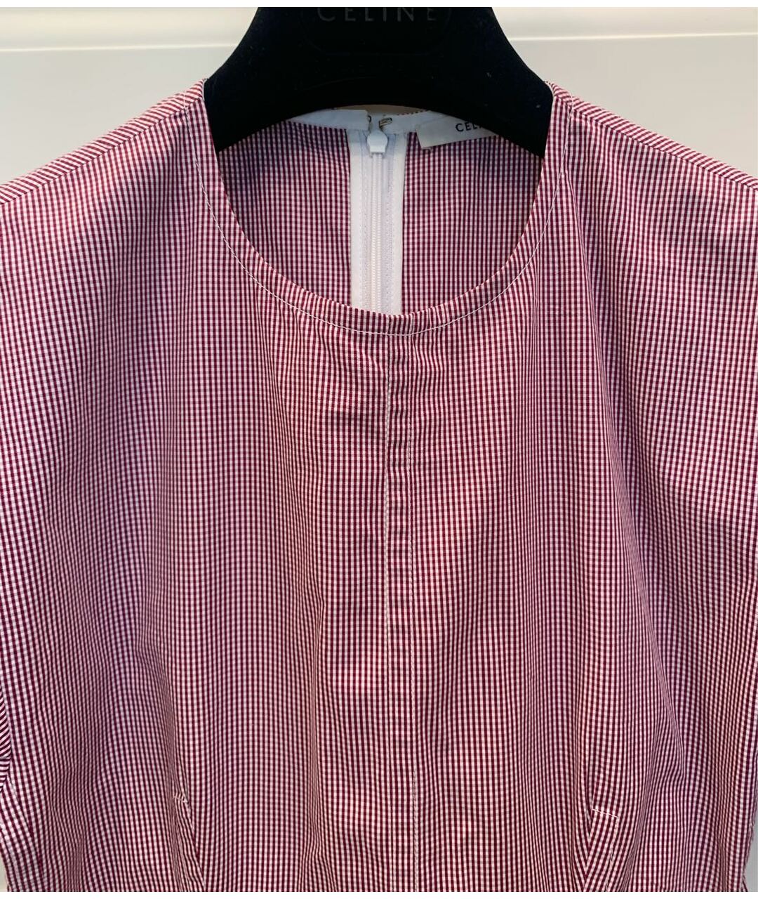CELINE PRE-OWNED Розовая хлопковая футболка, фото 3