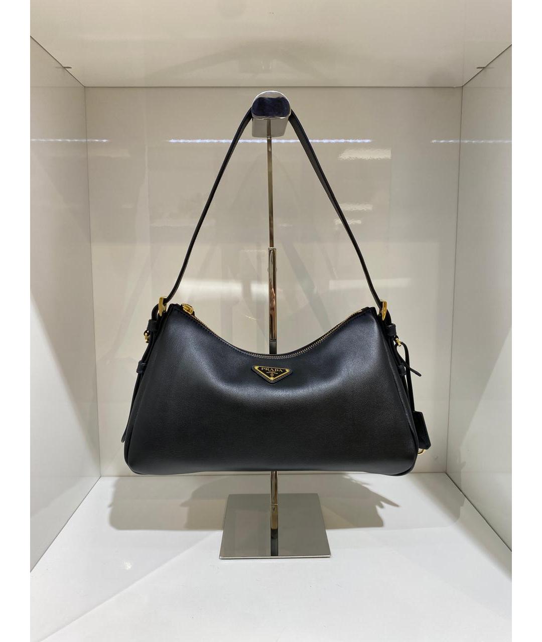 PRADA Черная сумка через плечо, фото 3