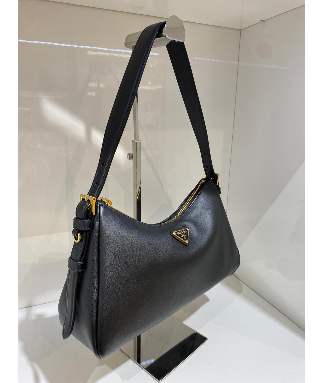 PRADA Черная сумка через плечо, фото 2