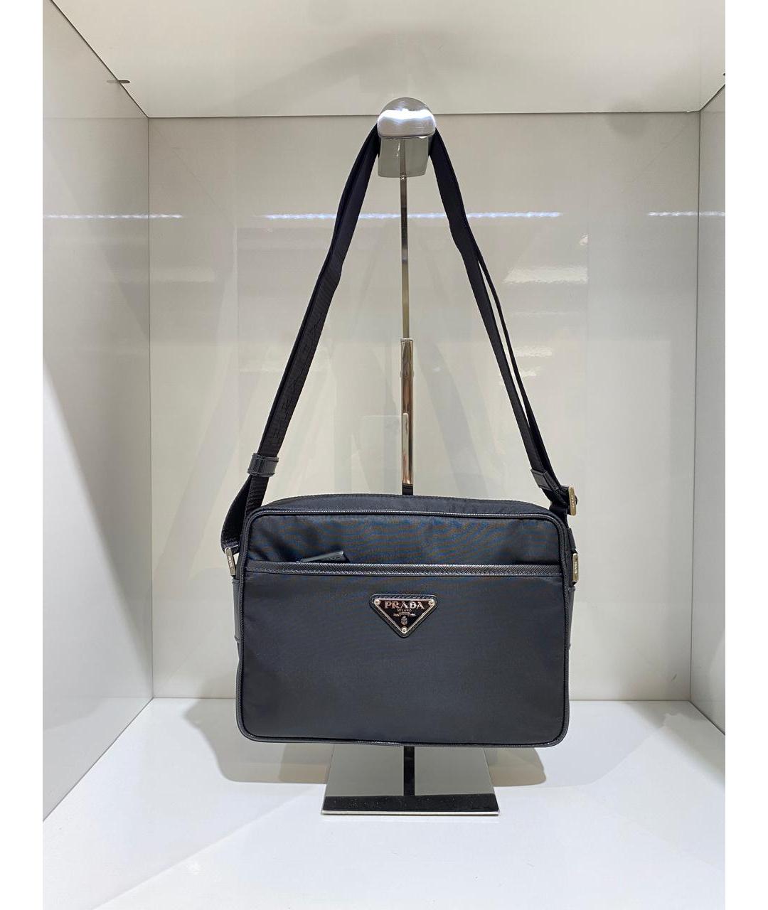 PRADA Черная сумка на плечо, фото 3