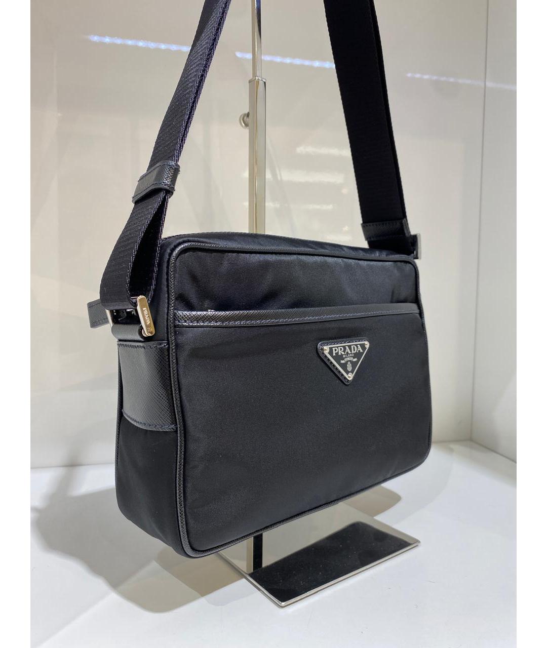 PRADA Черная сумка на плечо, фото 2