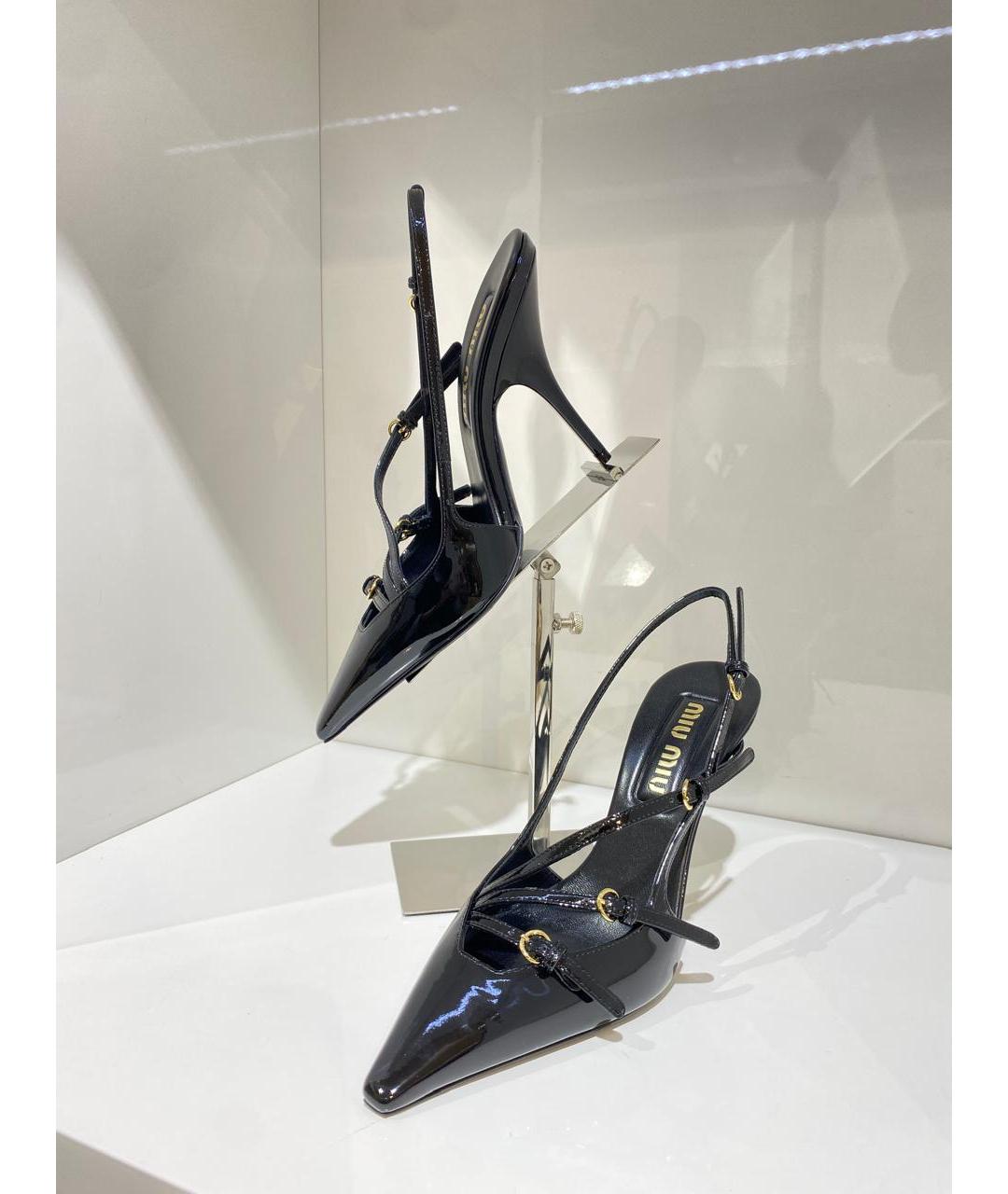 MIU MIU Черные туфли, фото 3