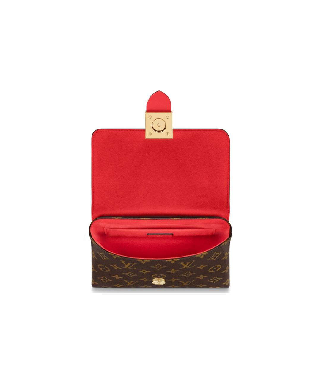 LOUIS VUITTON Красная сумка через плечо, фото 4