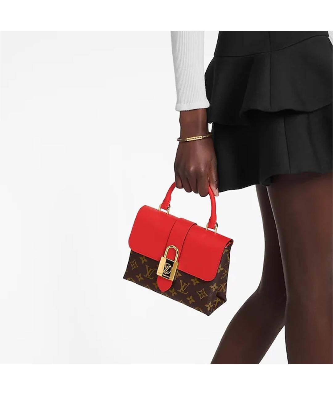 LOUIS VUITTON Красная сумка через плечо, фото 7