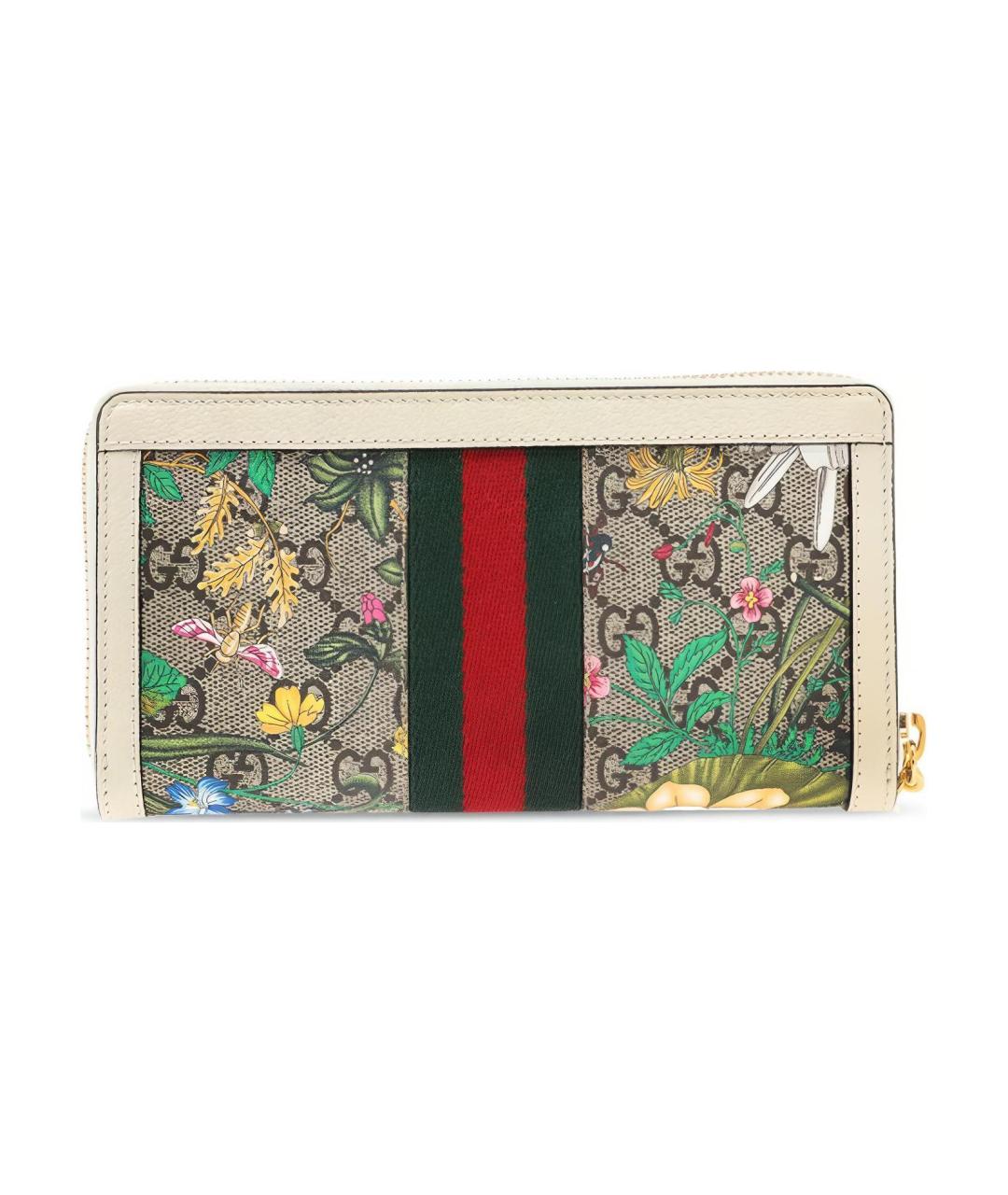 GUCCI Бежевый кошелек, фото 3