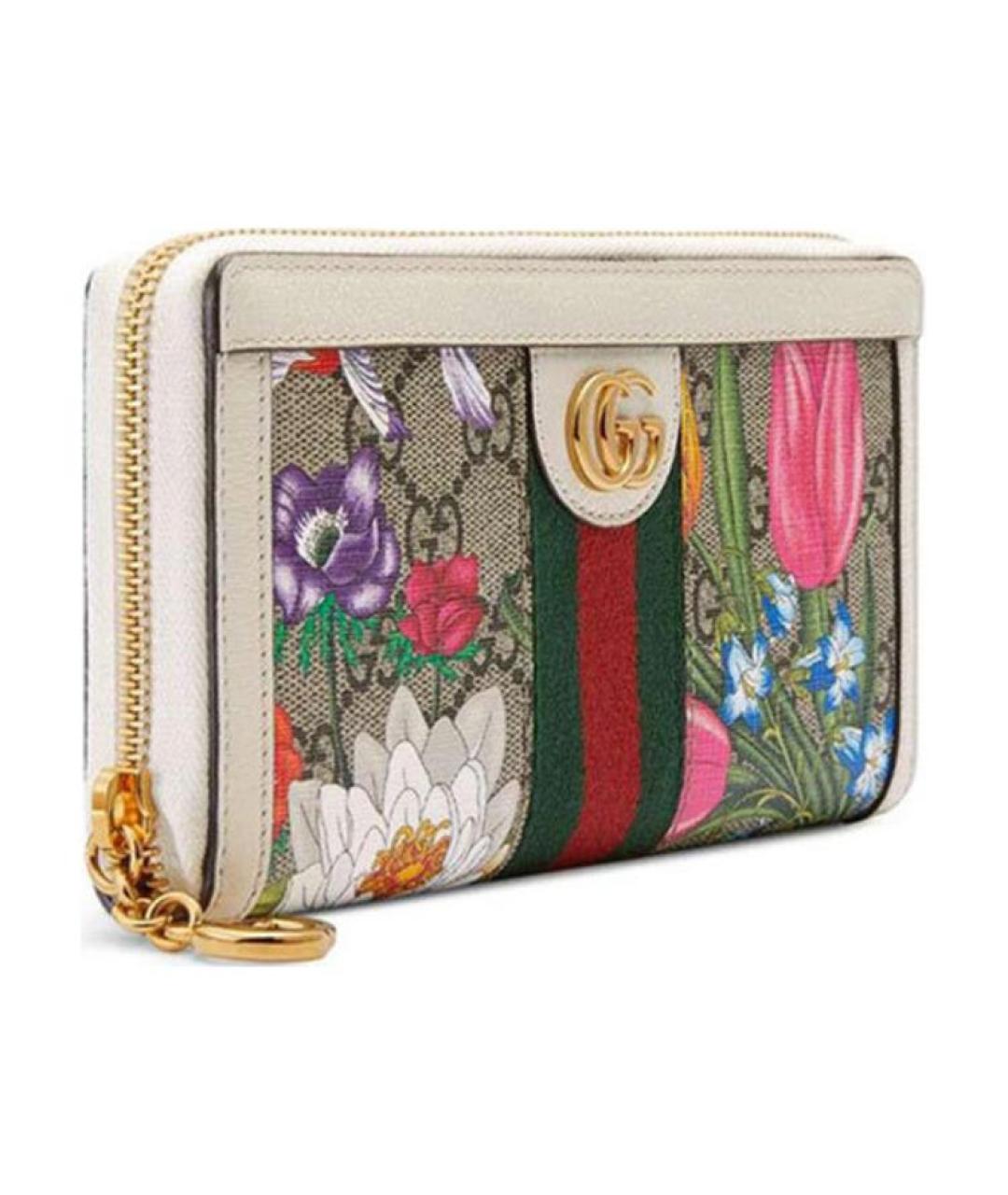GUCCI Бежевый кошелек, фото 2