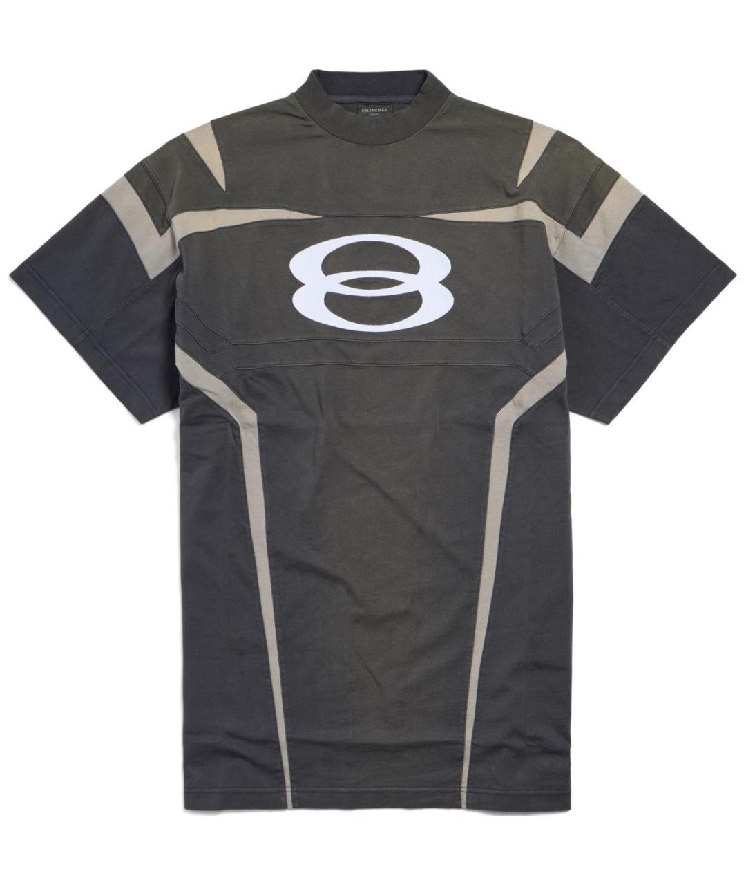 BALENCIAGA Черная футболка, фото 1