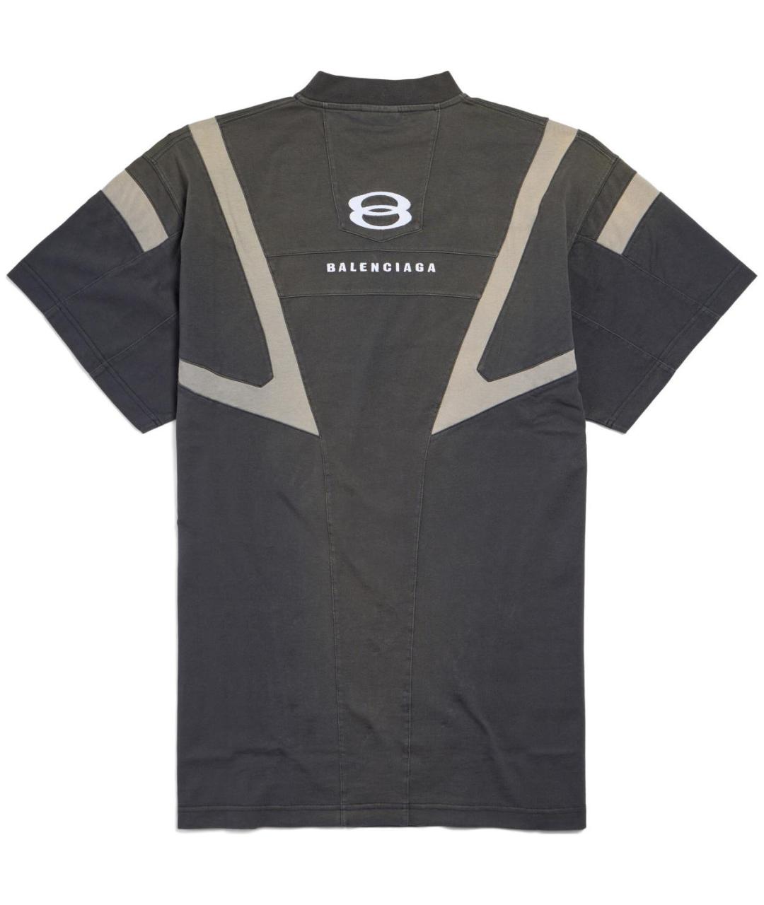 BALENCIAGA Черная футболка, фото 2