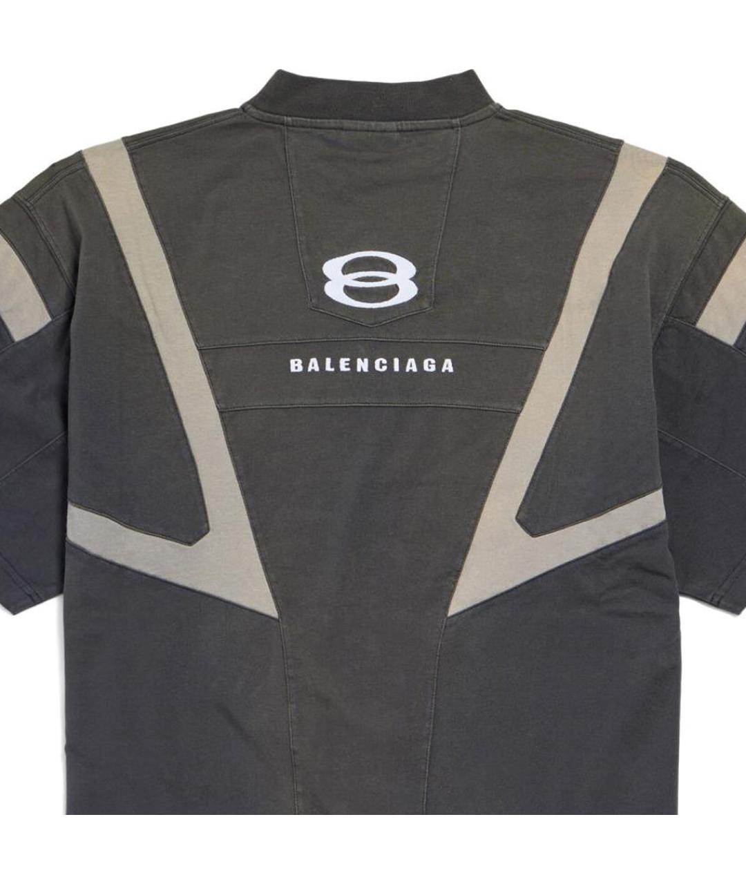 BALENCIAGA Черная футболка, фото 6