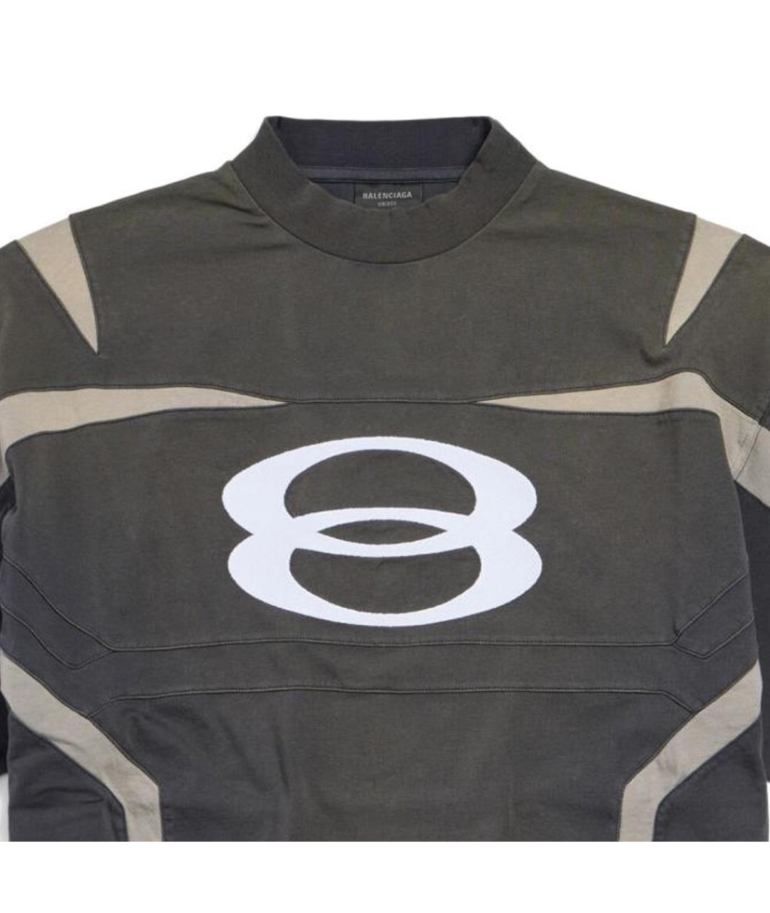 BALENCIAGA Черная футболка, фото 3