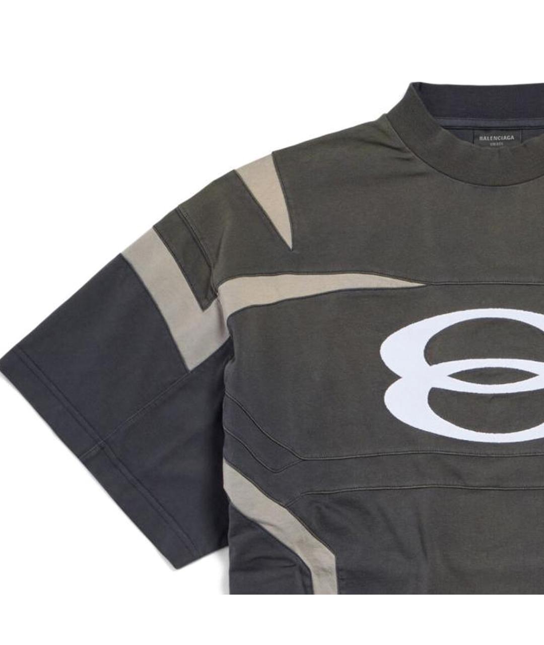 BALENCIAGA Черная футболка, фото 4