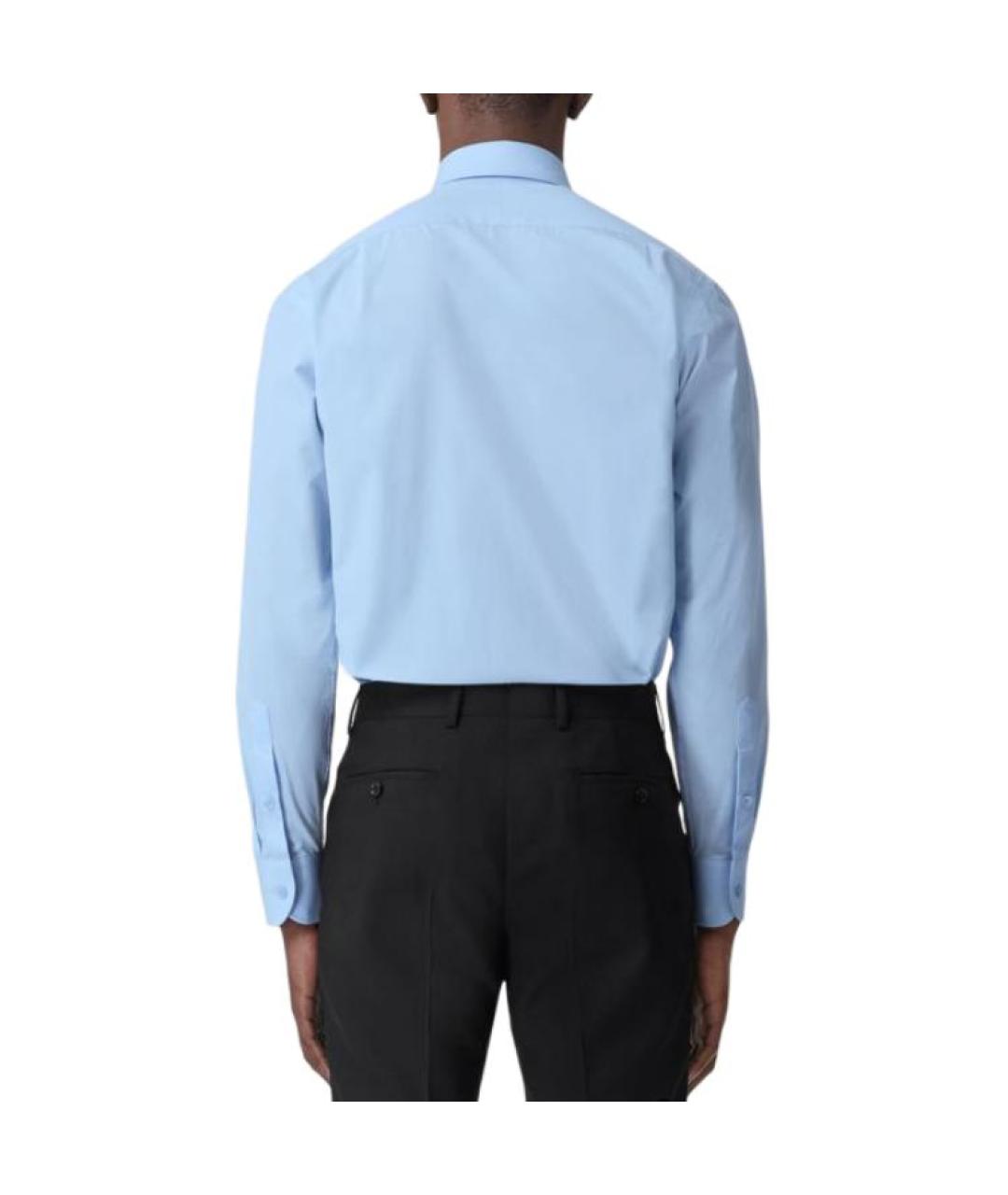 BURBERRY Синяя кэжуал рубашка, фото 3