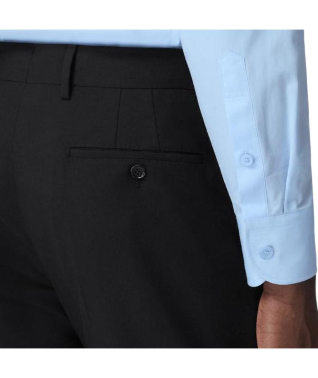 BURBERRY Синяя кэжуал рубашка, фото 5