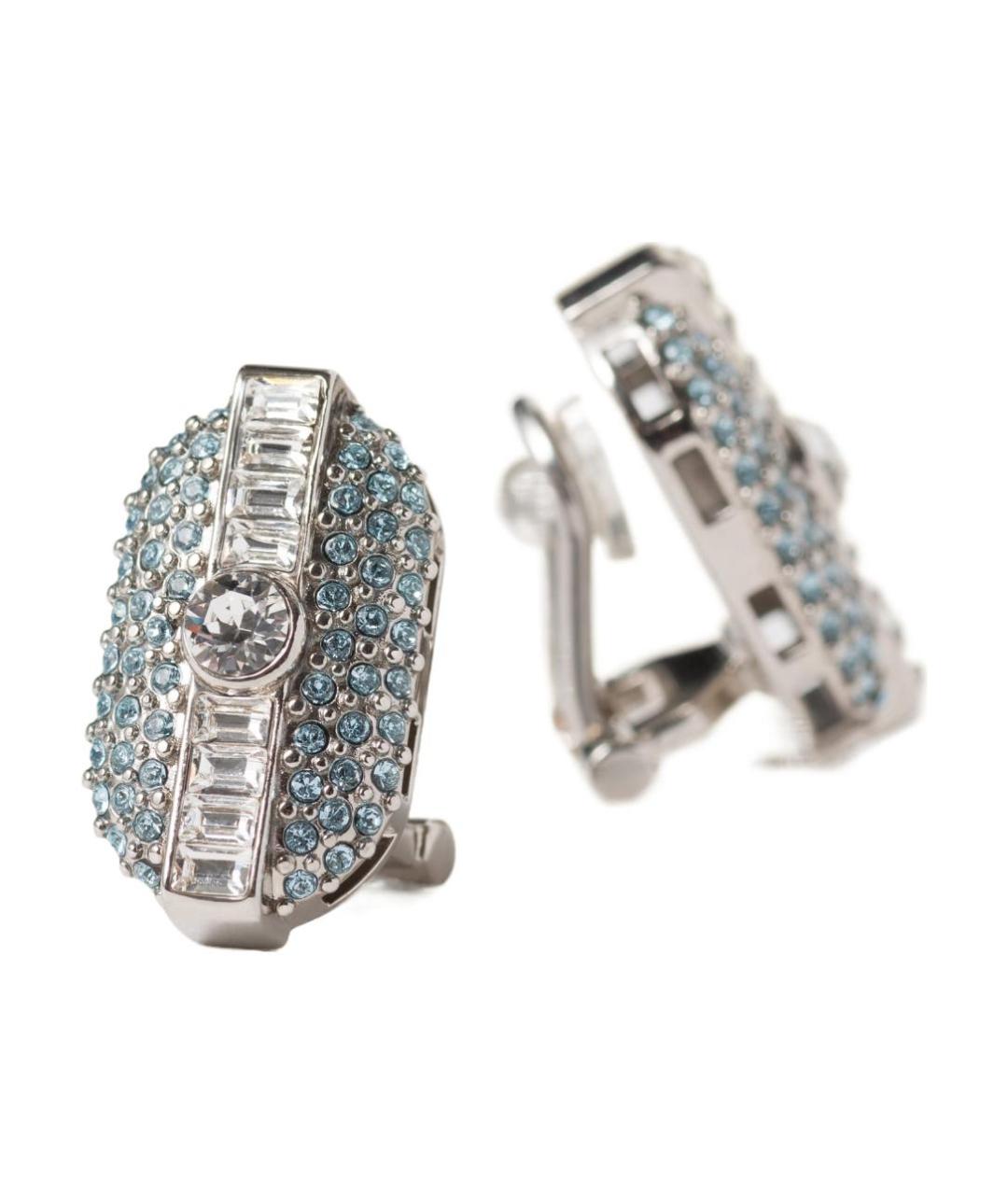 MIU MIU Серебряные металлические серьги, фото 2