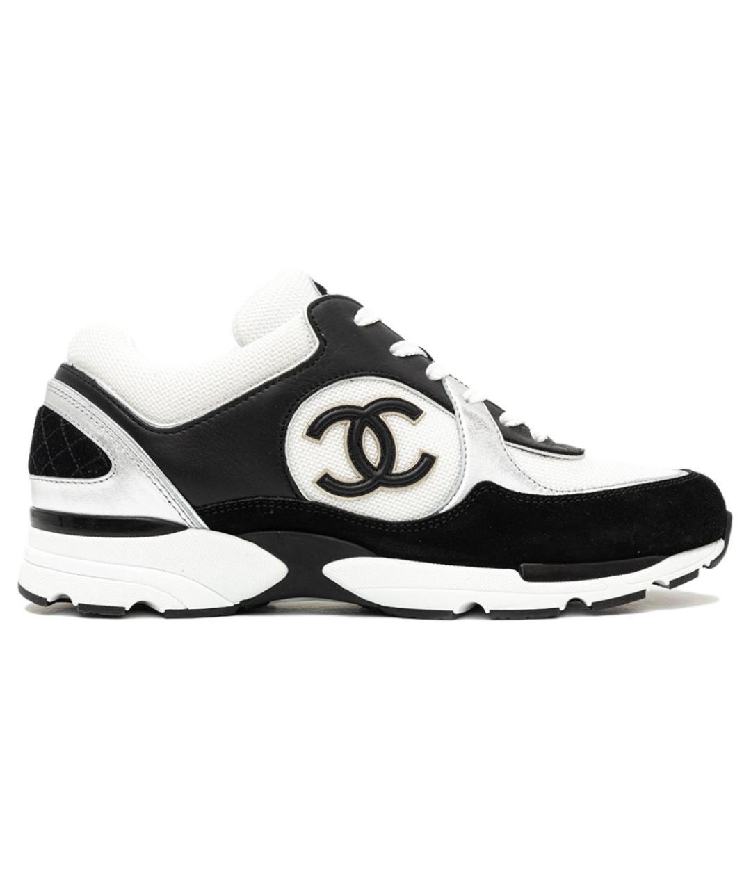 CHANEL Белые кроссовки, фото 1