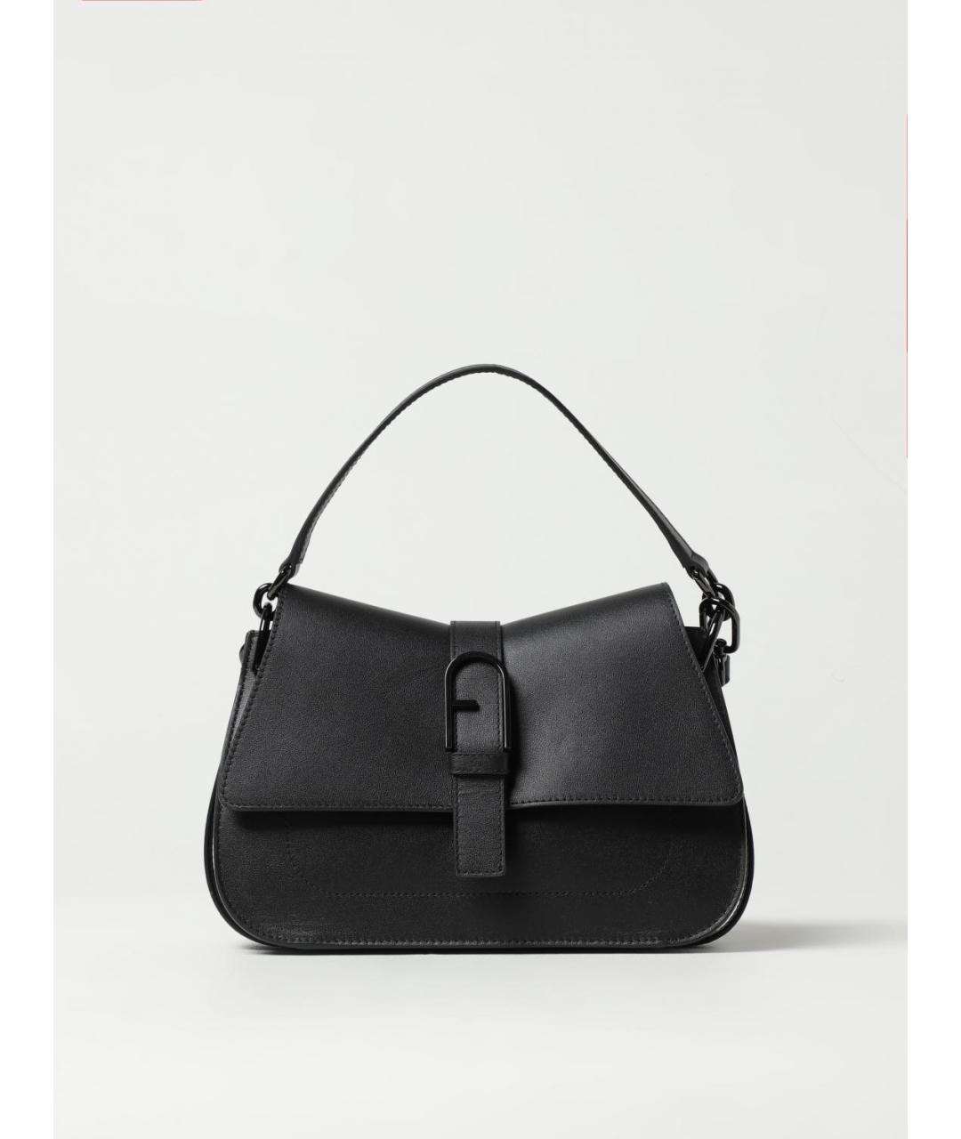 FURLA Черная сумка через плечо, фото 4