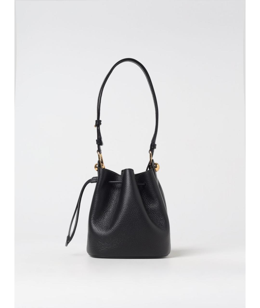FURLA Черная сумка через плечо, фото 4