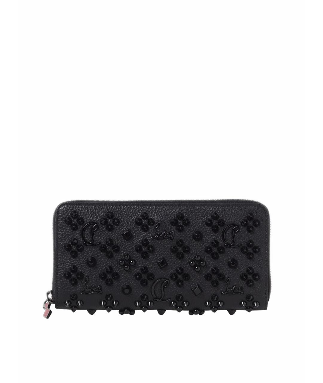 CHRISTIAN LOUBOUTIN Черный кошелек, фото 1