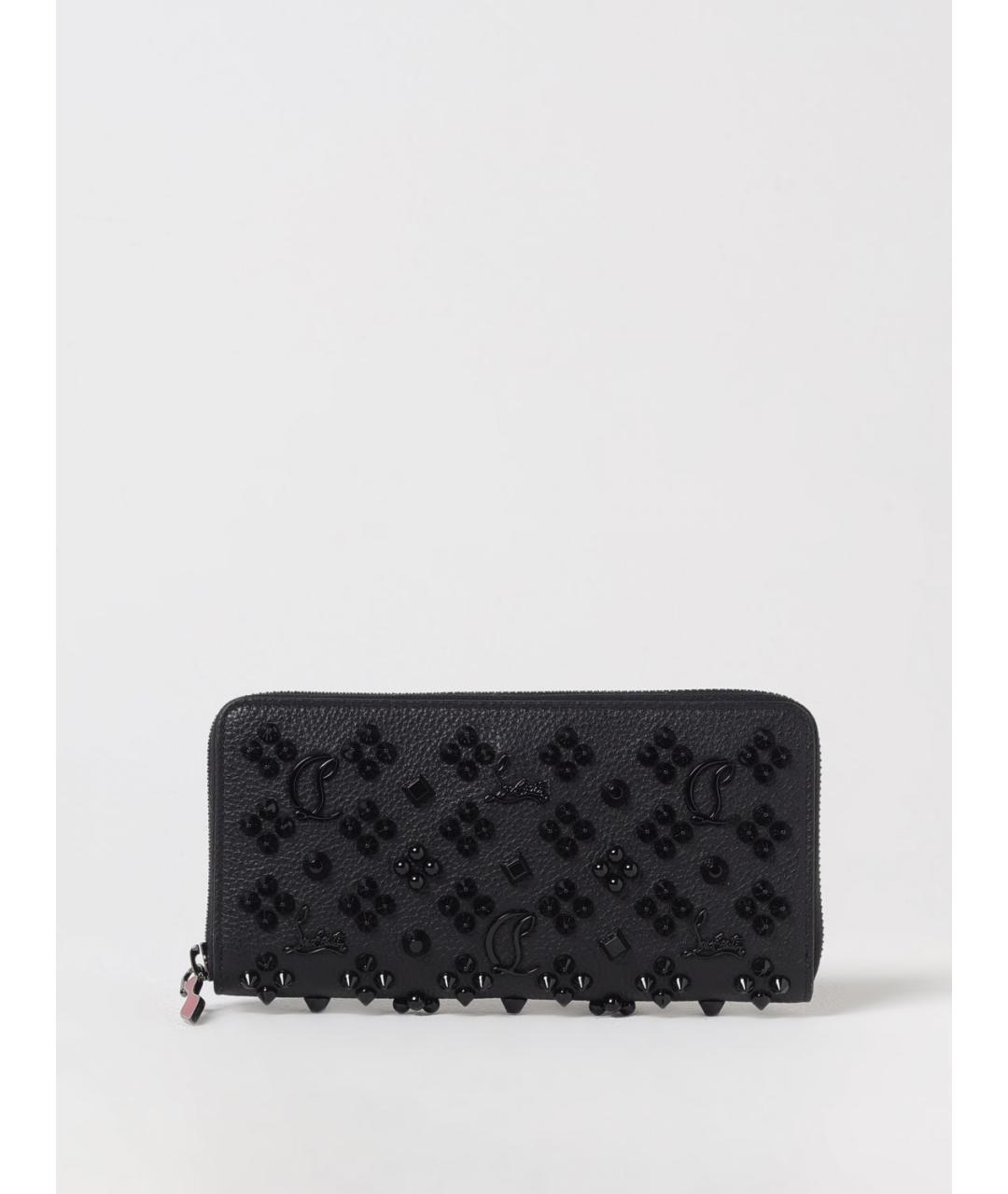 CHRISTIAN LOUBOUTIN Черный кошелек, фото 4