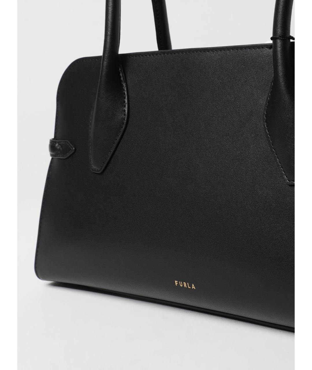 FURLA Черная сумка через плечо, фото 3