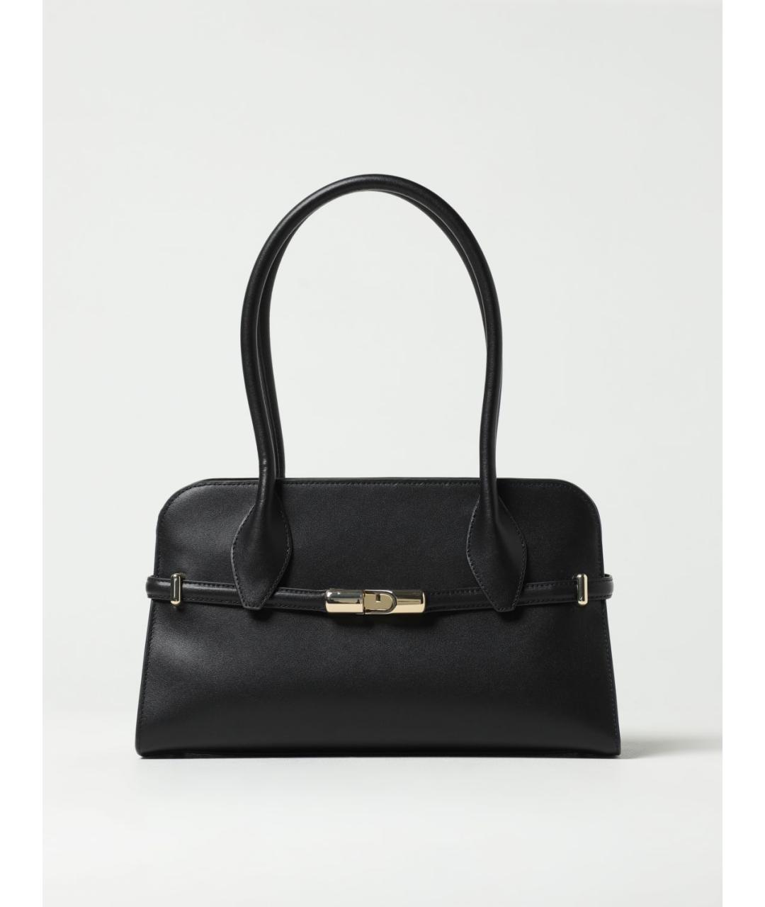 FURLA Черная сумка через плечо, фото 4