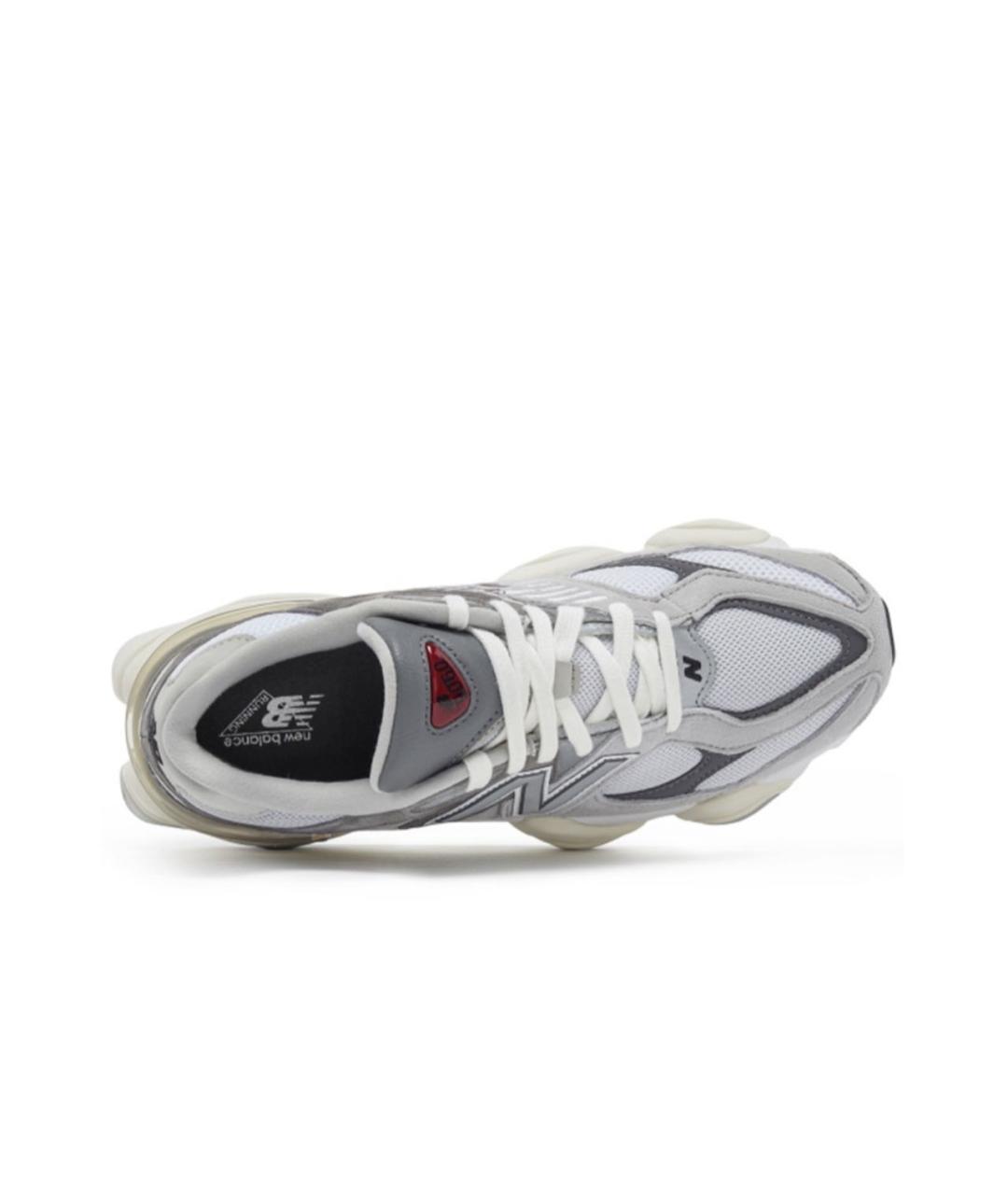 NEW BALANCE Серые замшевые низкие кроссовки / кеды, фото 3