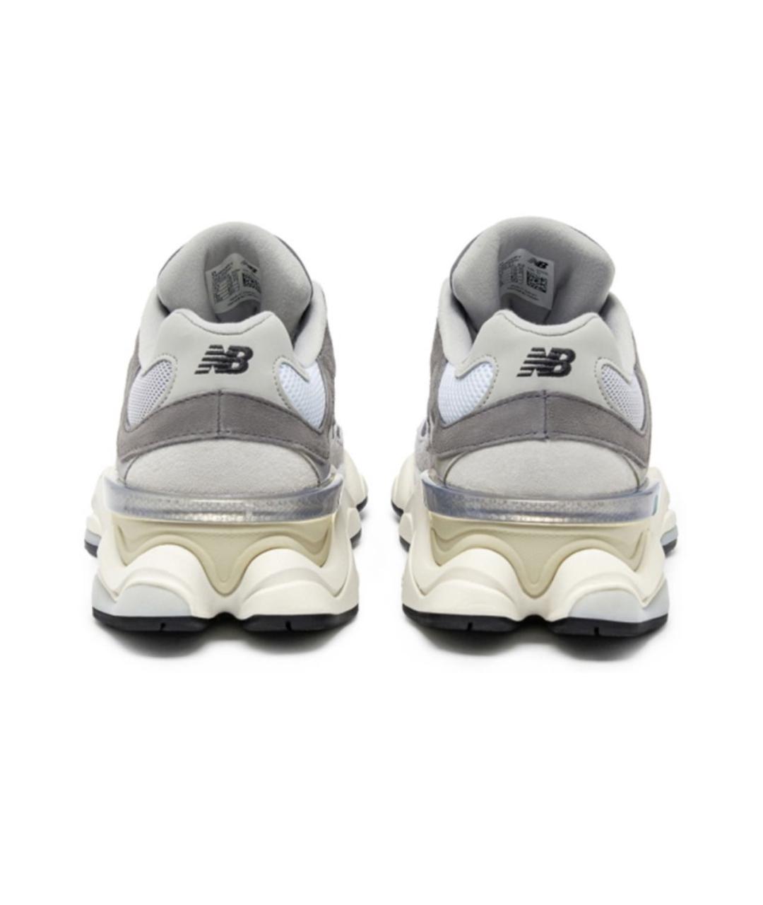 NEW BALANCE Серые замшевые низкие кроссовки / кеды, фото 4