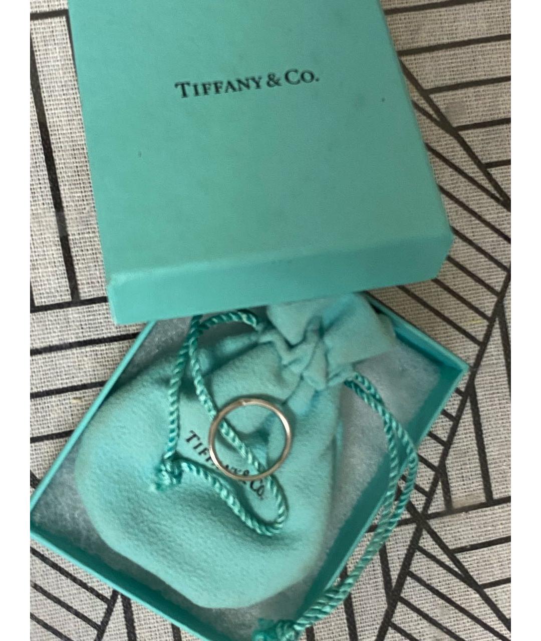 TIFFANY&CO Платиновое кольцо, фото 7